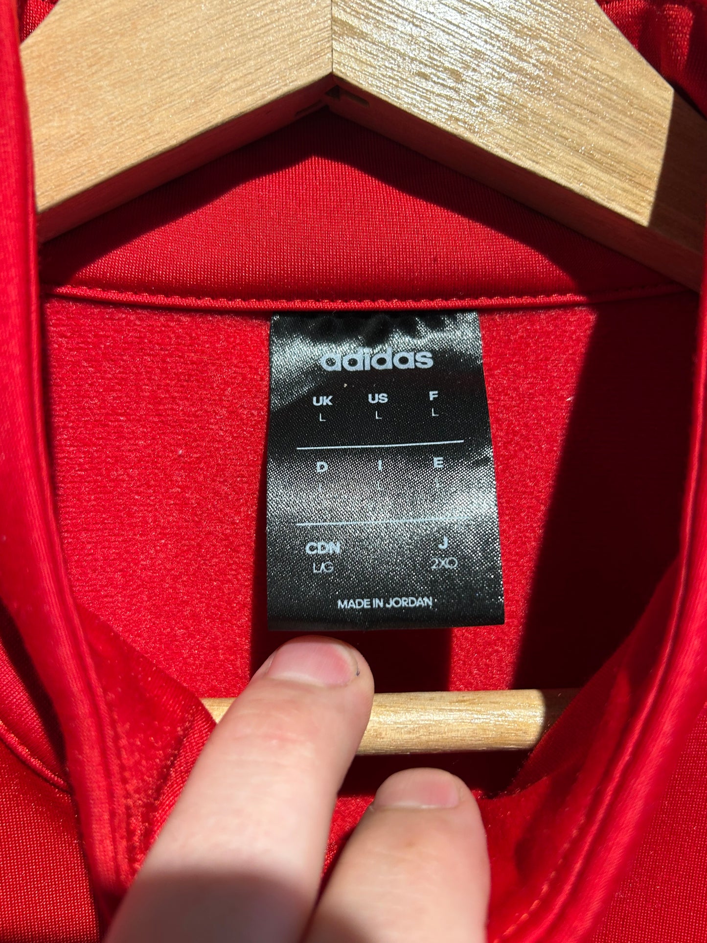 00s Adidas Zip-Up Track Jacket. Size Large