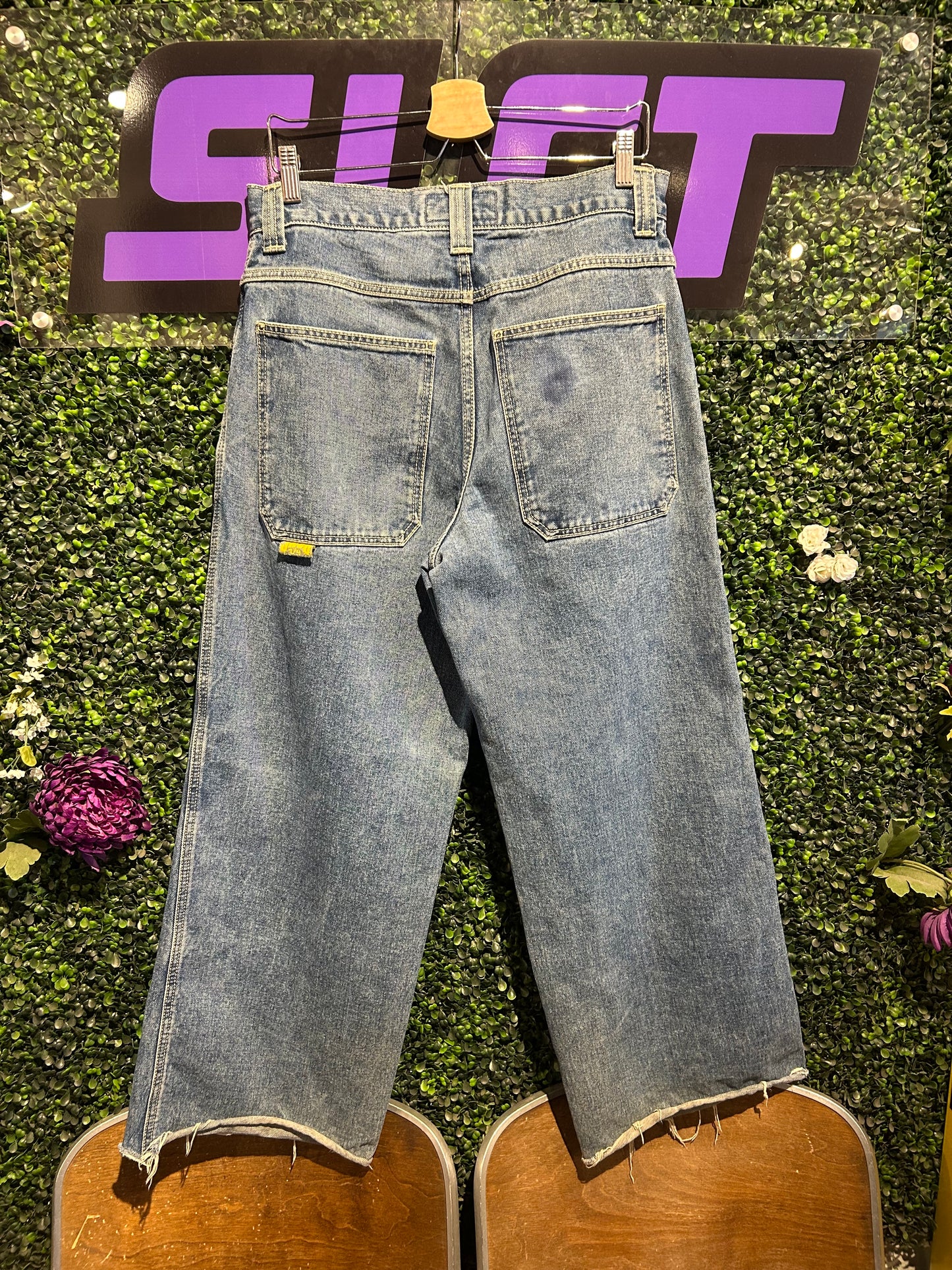 00s JNCO Smoke Stack Denim Pants. Size 32x30
