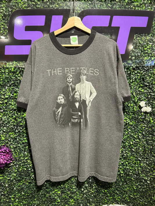 2005 The Beatles Ringer T-Shirt. Size XL