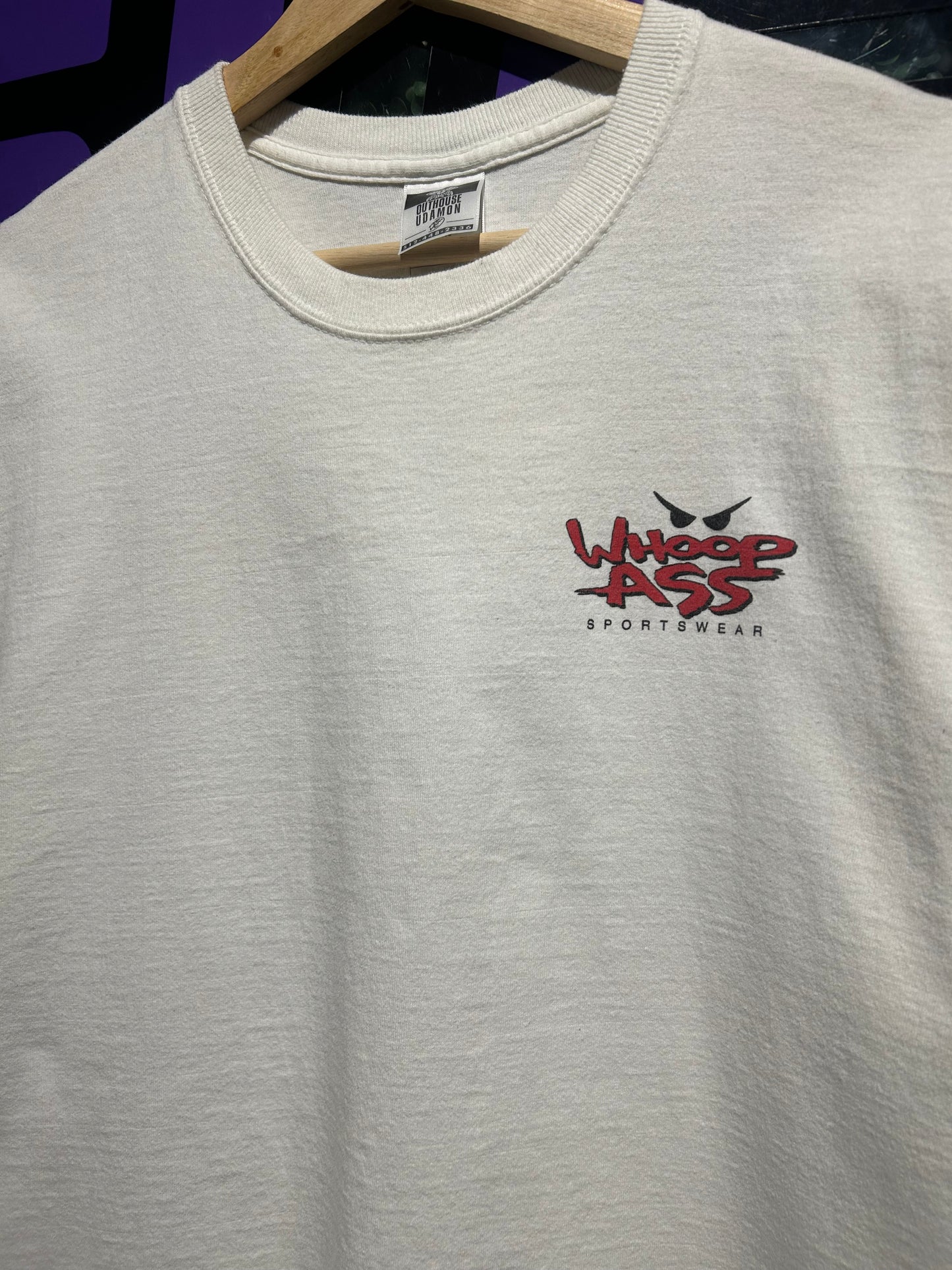 Vintage Whoop Ass T-Shirt. Size Large