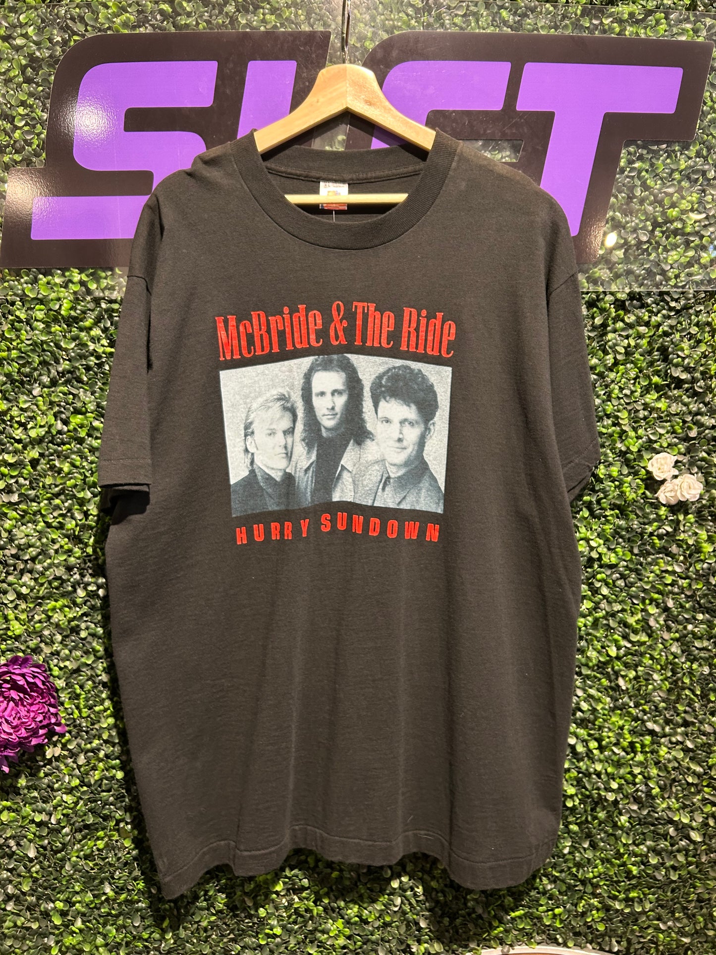90s McBride & The Ride “Hurry Sundown” T-Shirt. Size XL