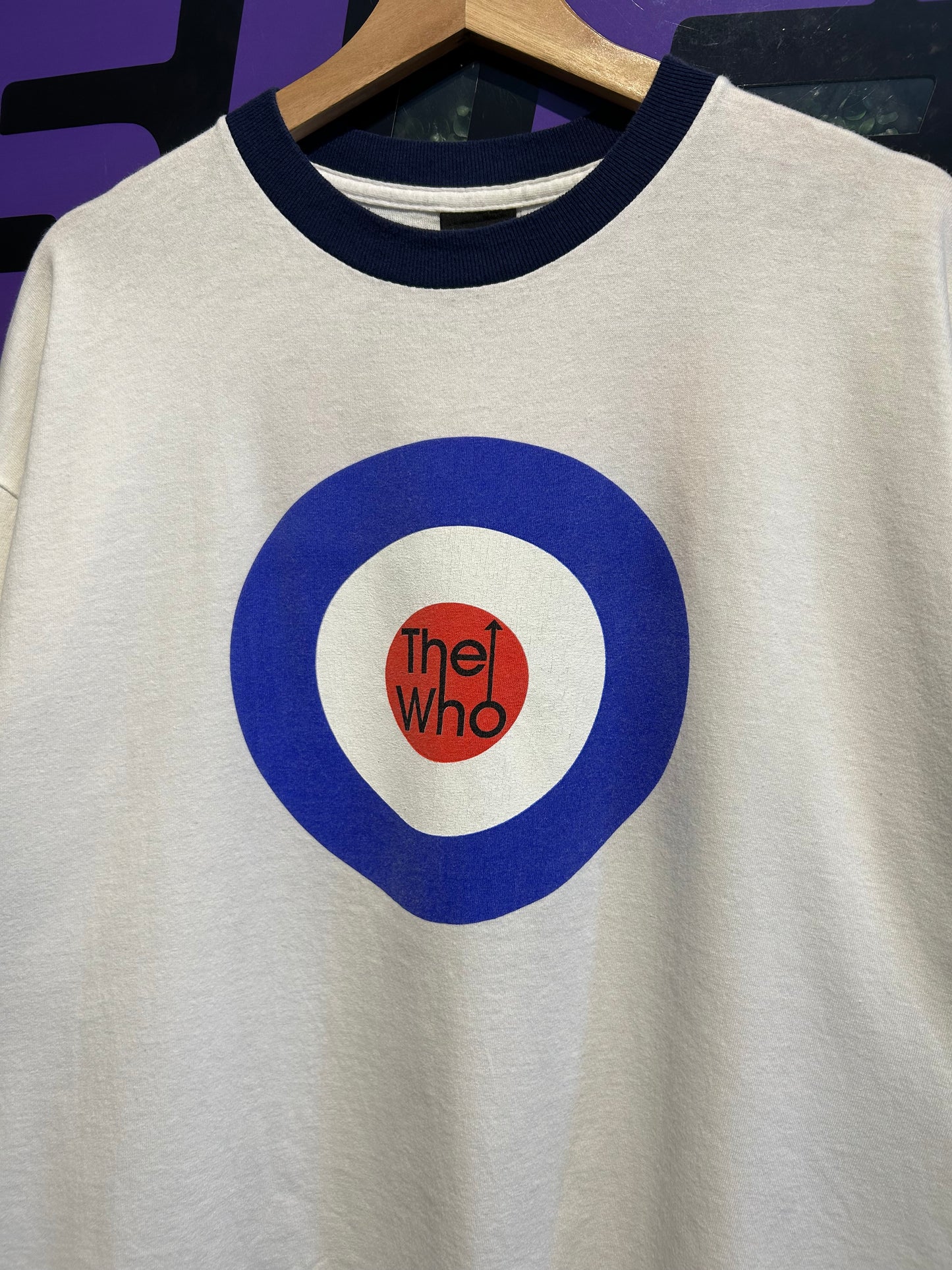 90s The Who Quadrophenia Ringer T-Shirt. Size XL