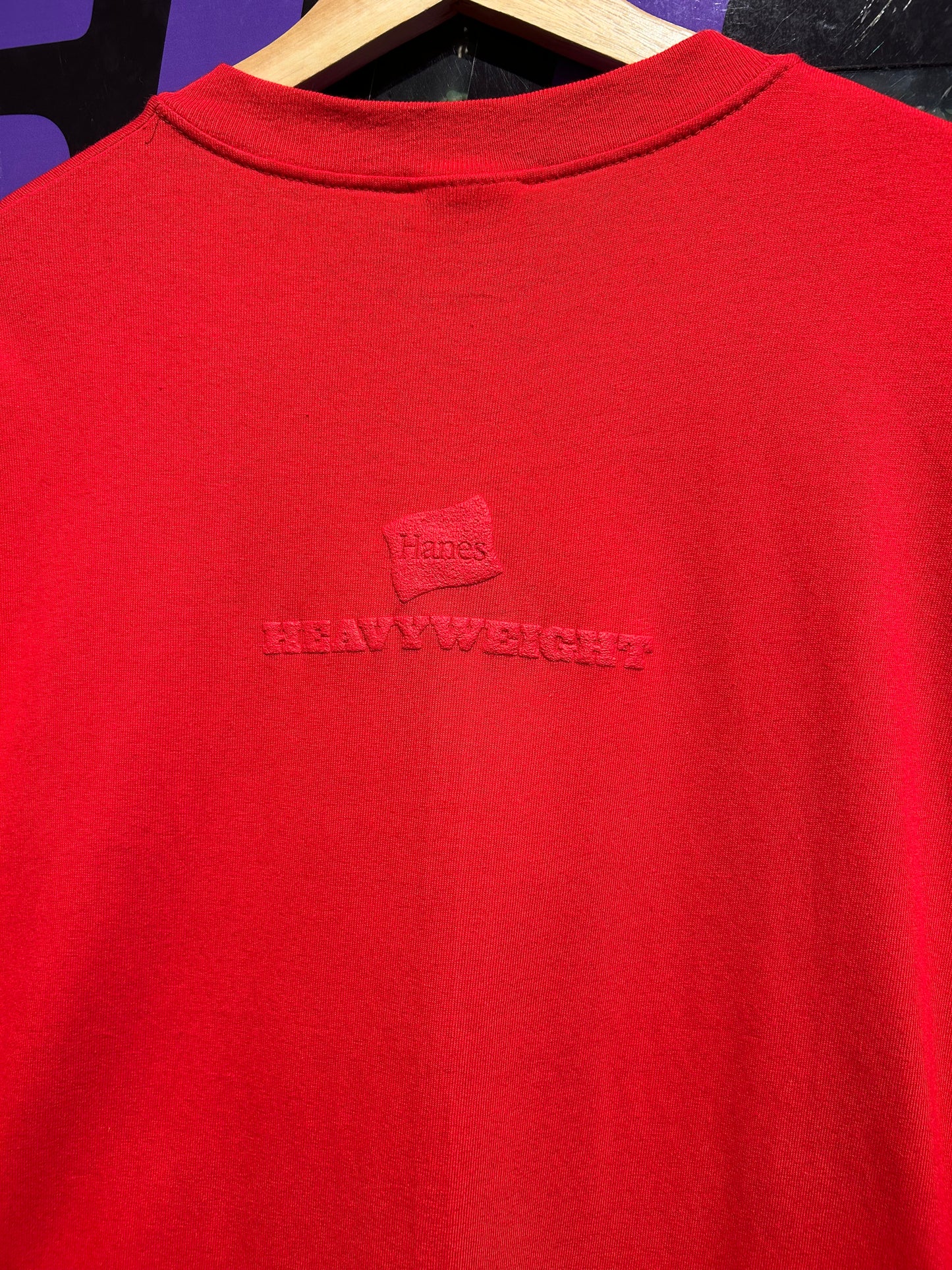 90s Hanes Heavyweight T-Shirt. Size XL