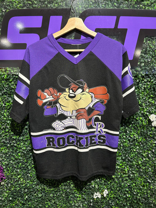 1998 Colorado Rockies Taz Jersey. Size S/M