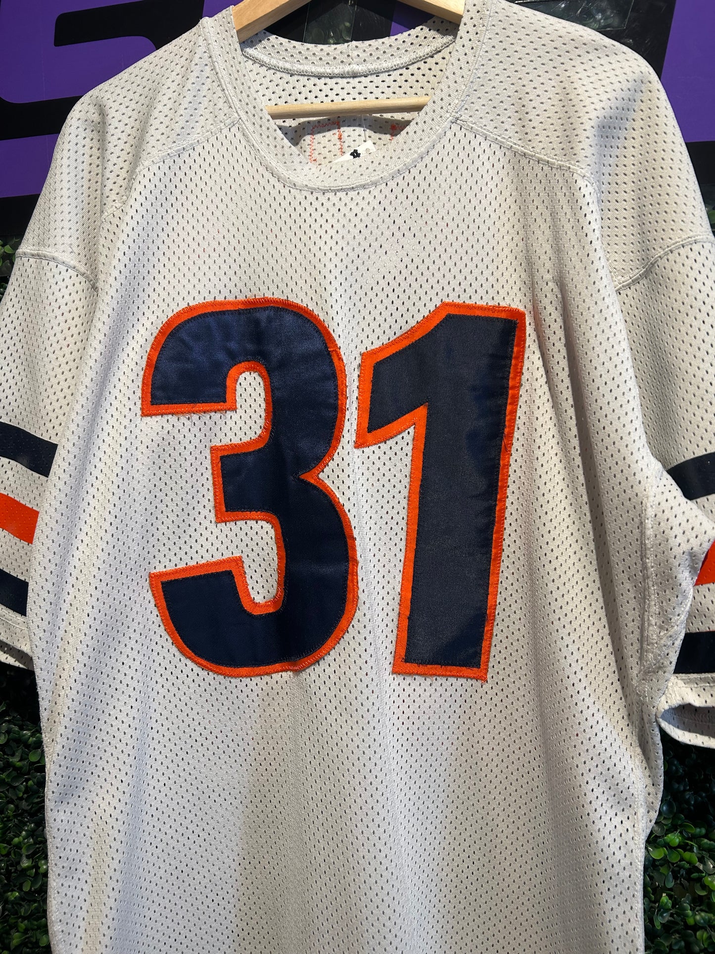 90s Chicago Bears #31 Rashaan Salaam Wilson Jersey. Size Large