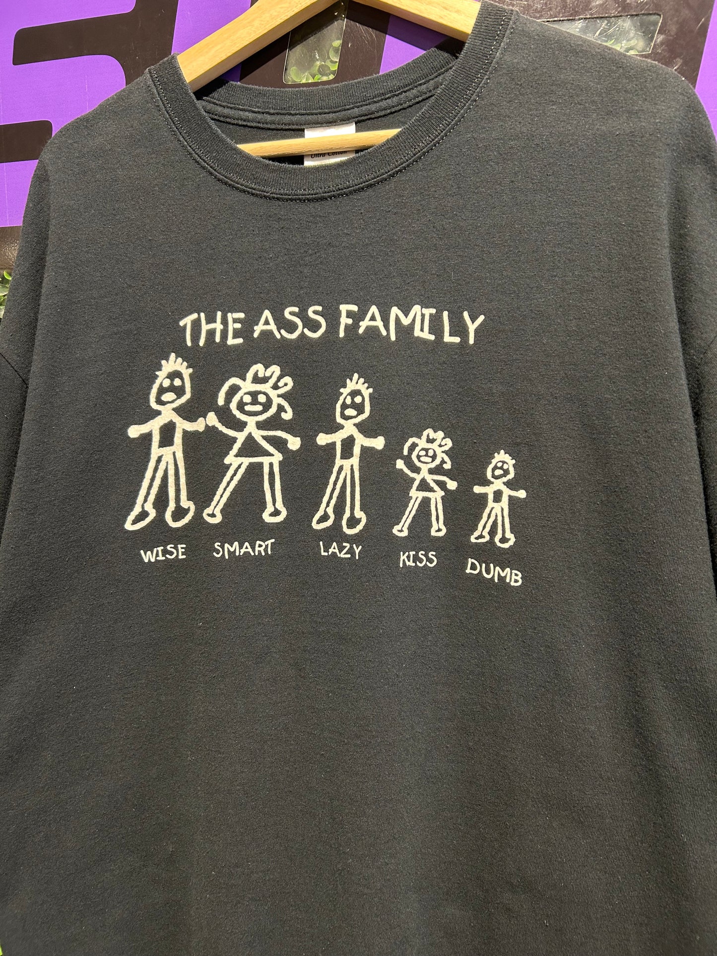 00s The Ass Family T-Shirt. Size XL