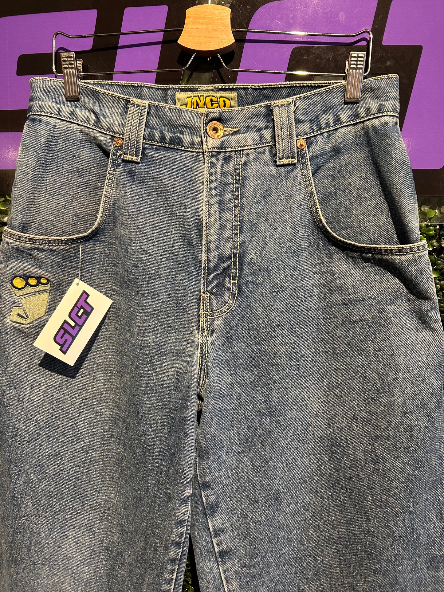 00s JNCO Smoke Stack Denim Pants. Size 32x30