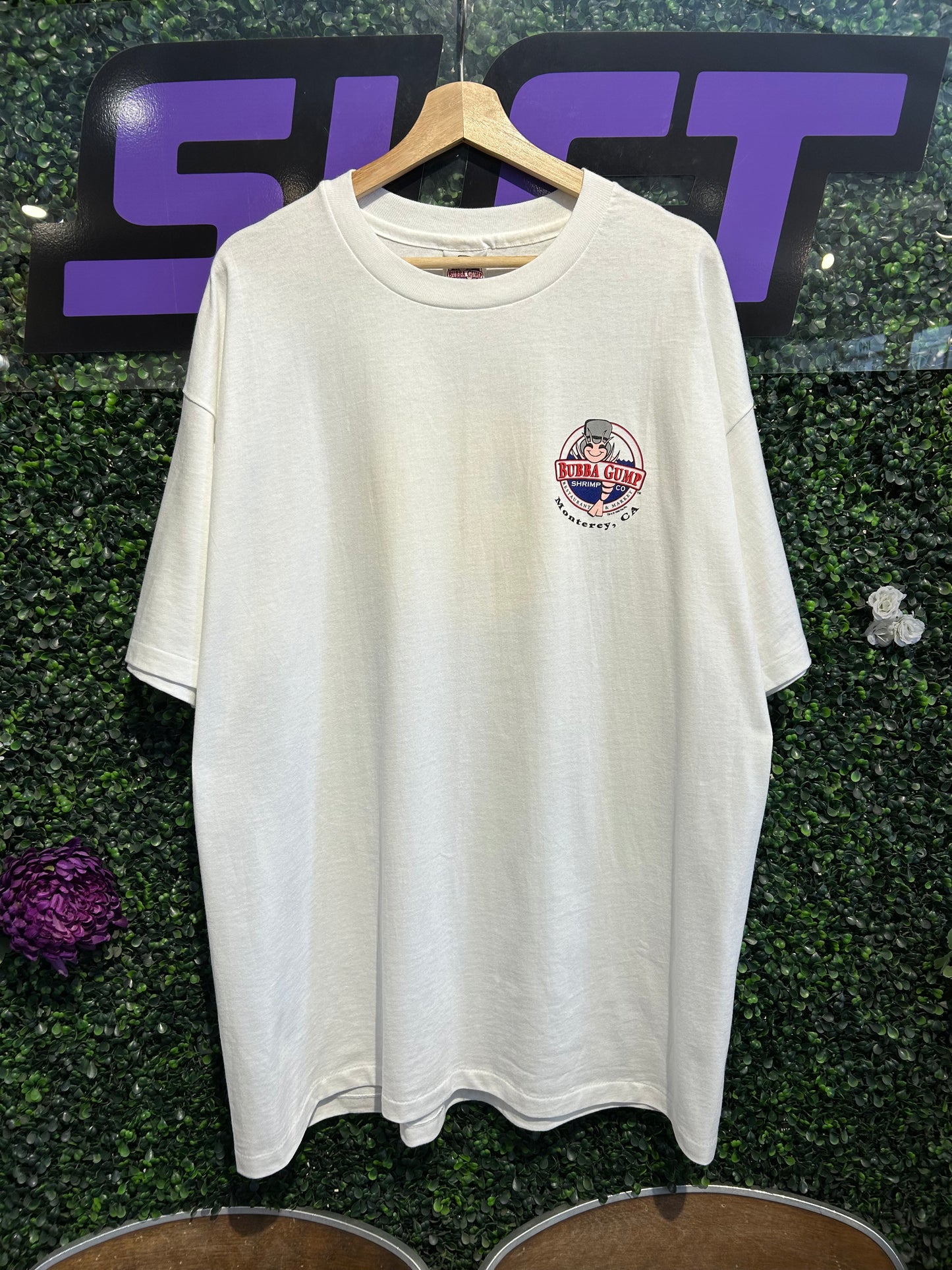 1996 Bubba Gump Shrimp Forrest Gump “Stupid Is As Stupid Does” T-Shirt. Size XXL