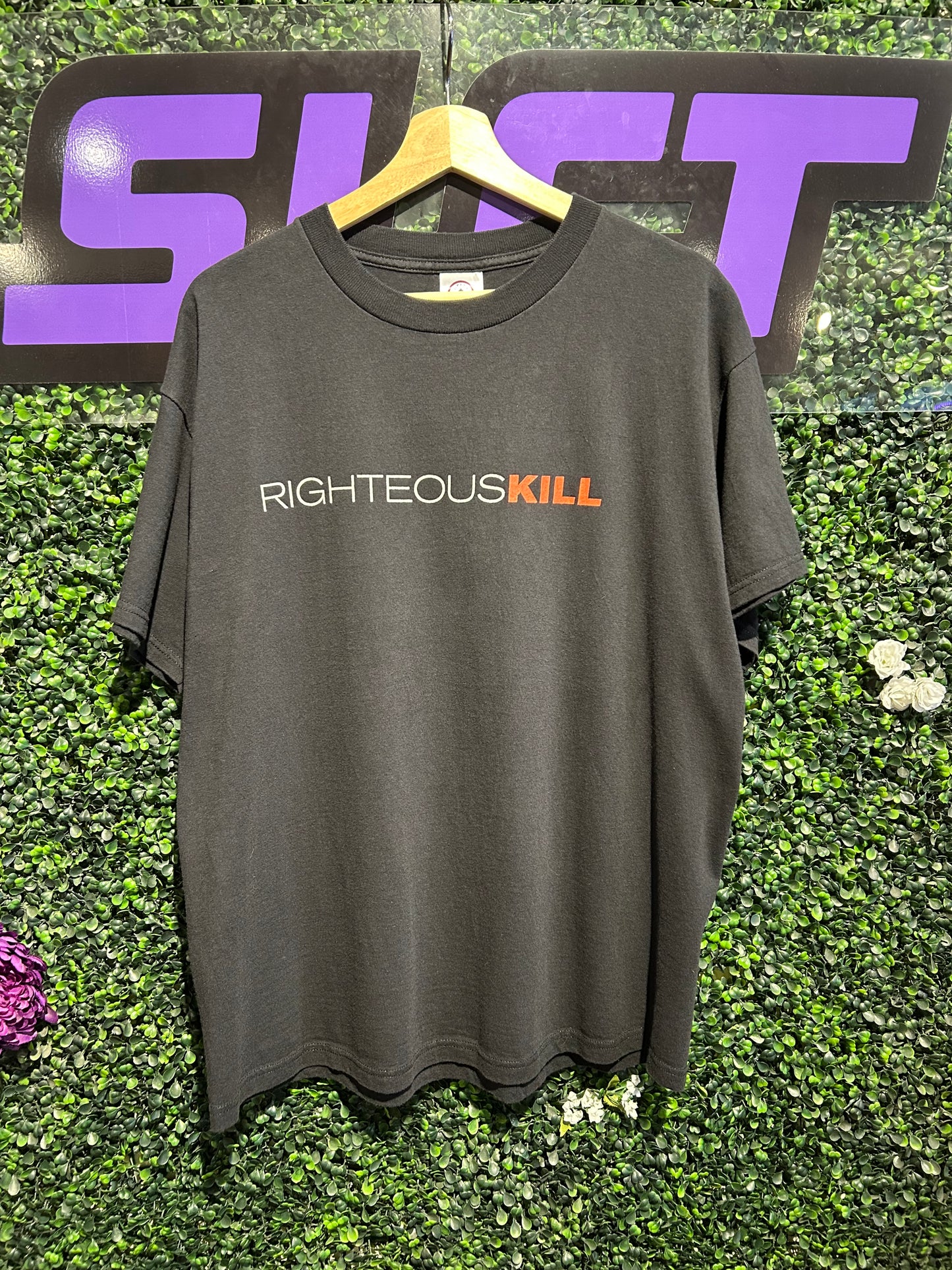 2008 Righteous Kill Movie-Promo T-Shirt. Size Large