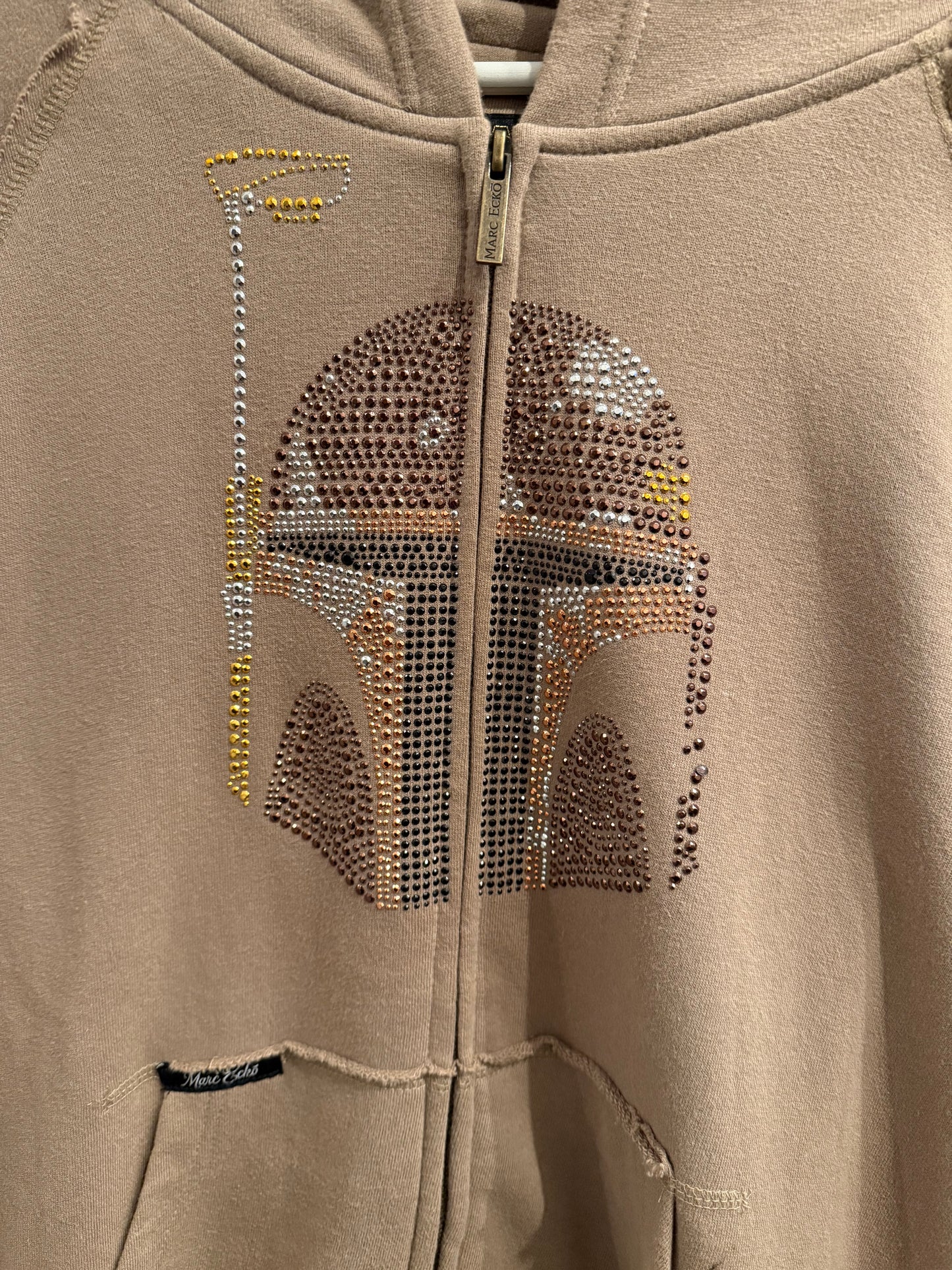 2007 Ecko Star Wars Rhinestone Zip-Up Hoodie Size XL