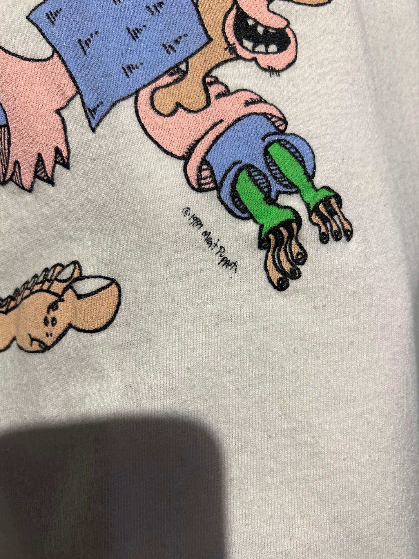 1987 Meat Puppets T-Shirt. Size Medium