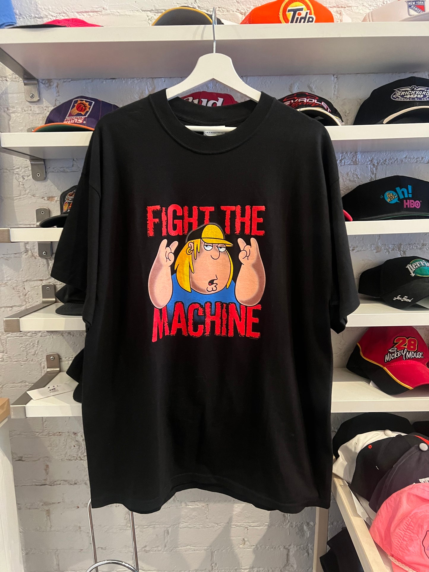 Family Guy Chris Fight the Machine T-shirt size XL