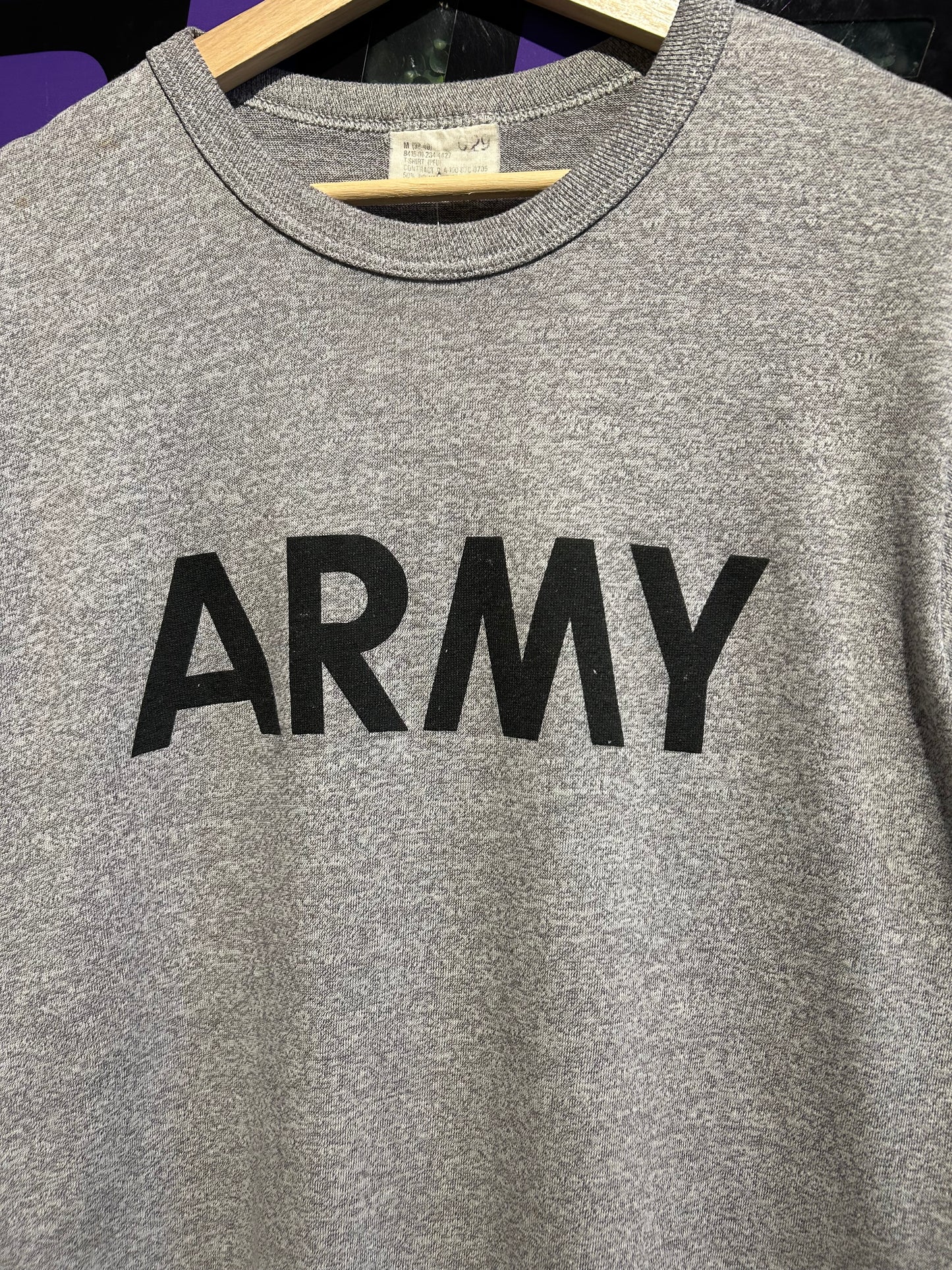 80s Army Champion T-Shirt. Size M/L