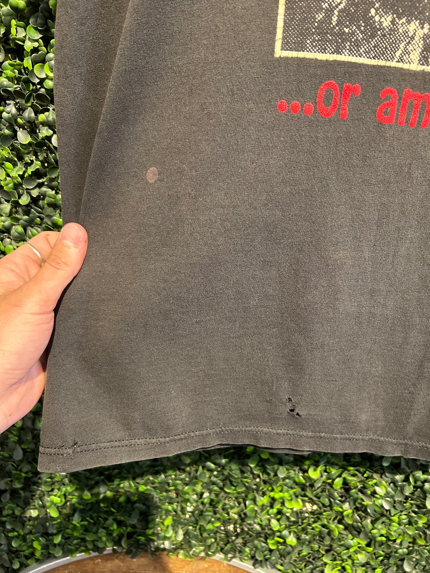 90s Charles Manson “Is It Hot In Here Or Am I Crazy?” T-Shirt. Size XL