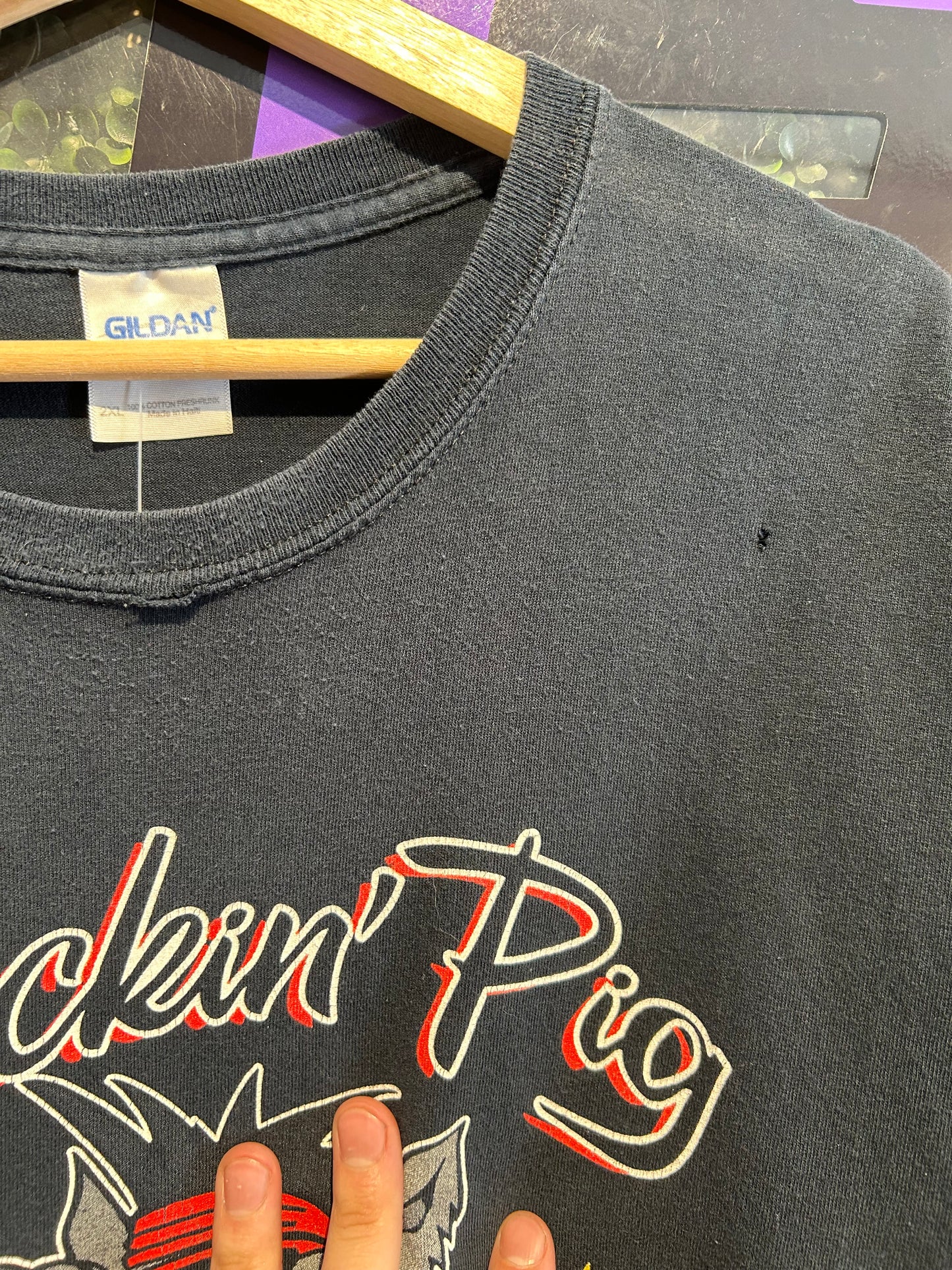 00s Rockin’ Pig Saloon T-Shirt. Size XL/XXL