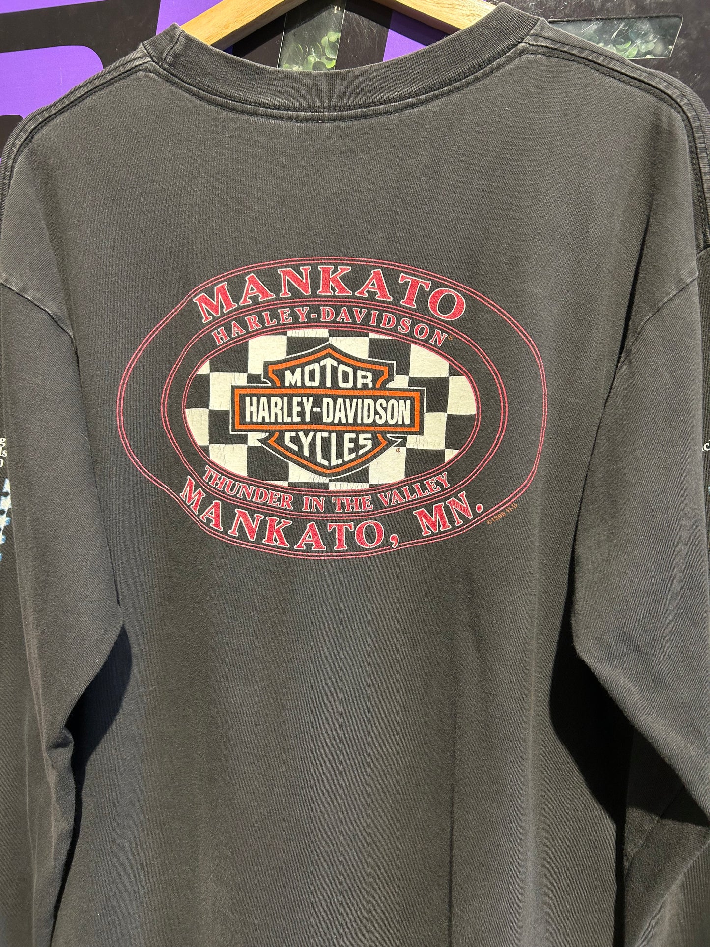 2000 Harley Davidson Sturgis Black Hills Rally LS Shirt. Size Large