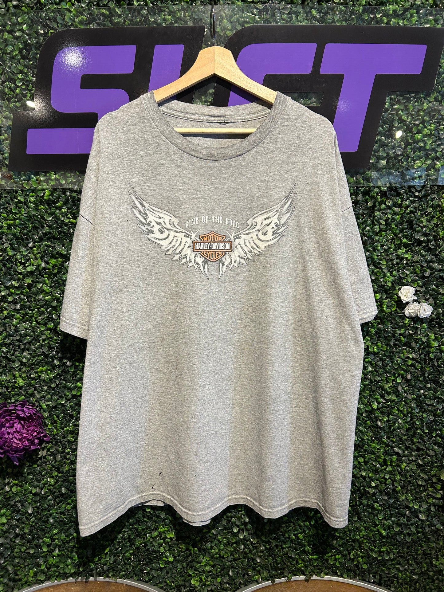 Vintage Harley Davidson King Of The Road T-Shirt. Size