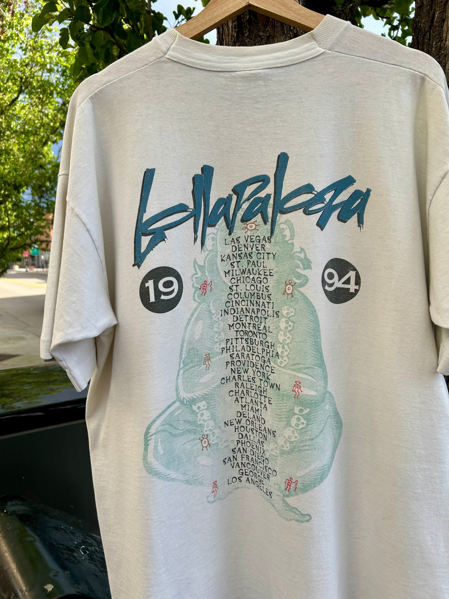 1994 Lollapalooza Festival Tour T-Shirt. Size XL
