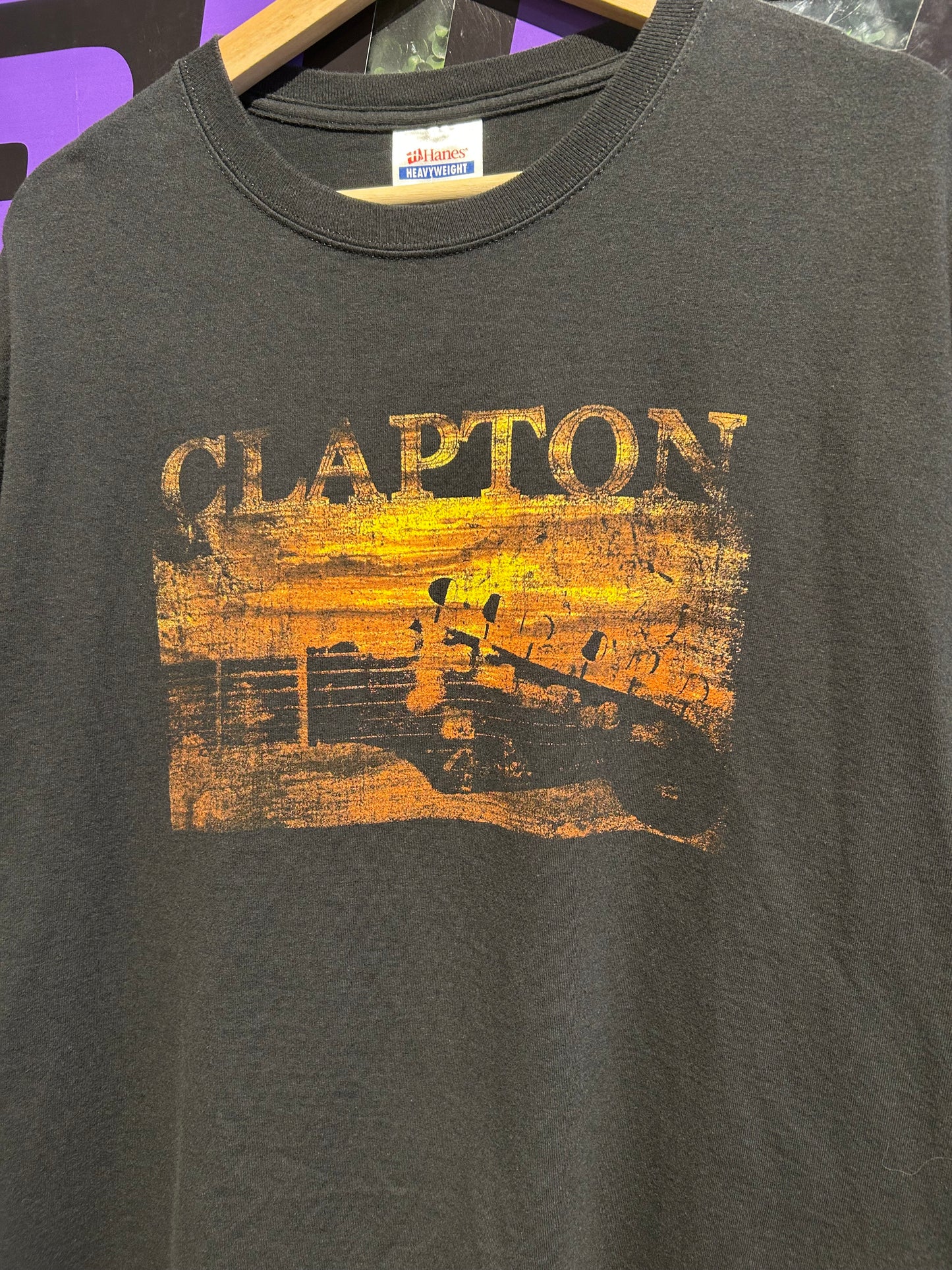 Vintage Eric Clapton Slowhand T-Shirt. Size L/XL