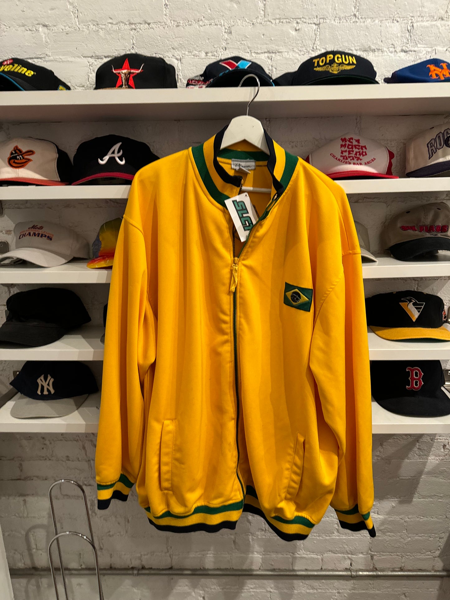 Vintage Brazil Jacket Size 3XL FITS 2XL