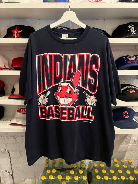 1992 Cleveland Indians T-Shirt Size XL