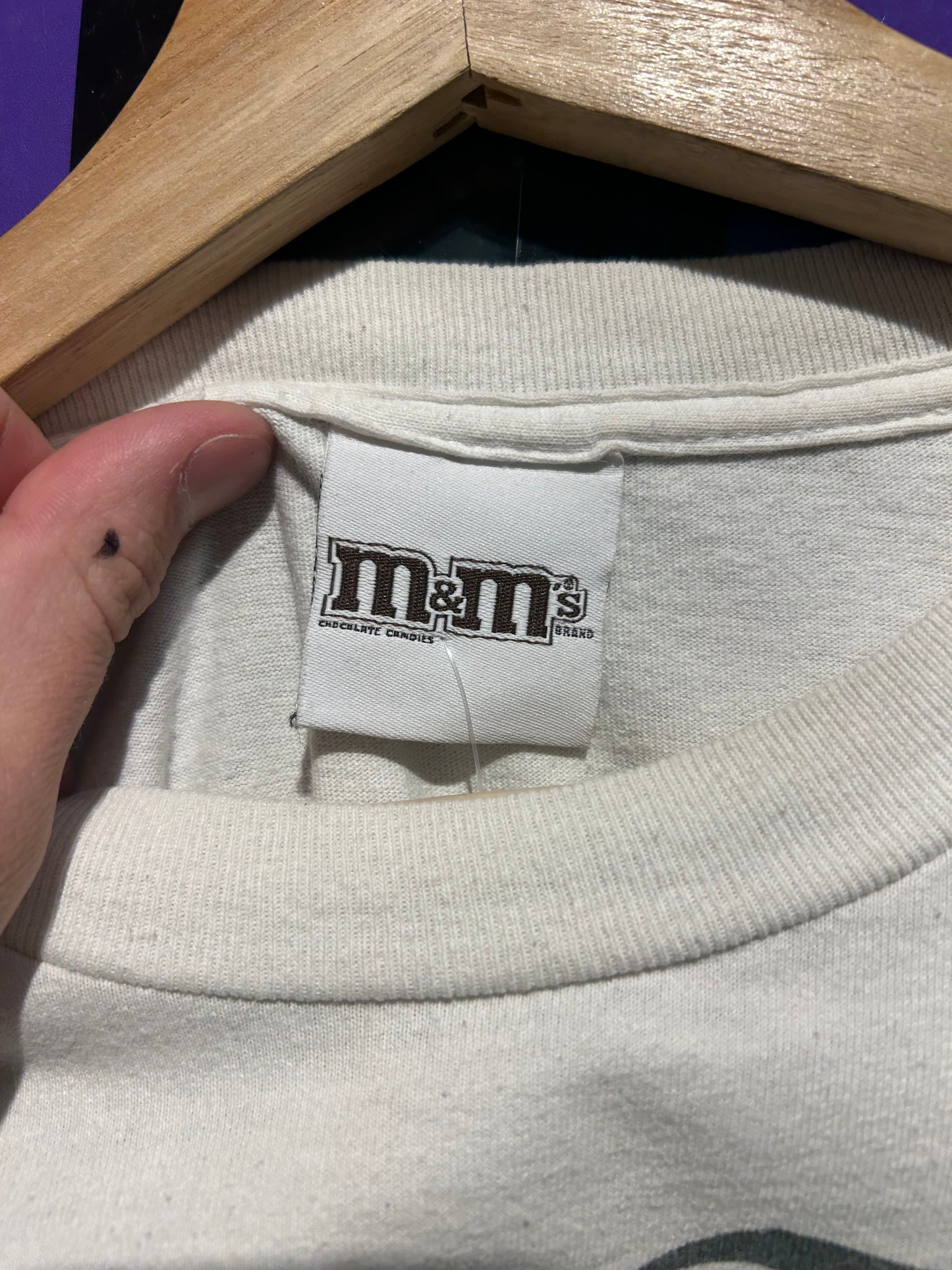 2011 Green M&M T-Shirt. Size XL