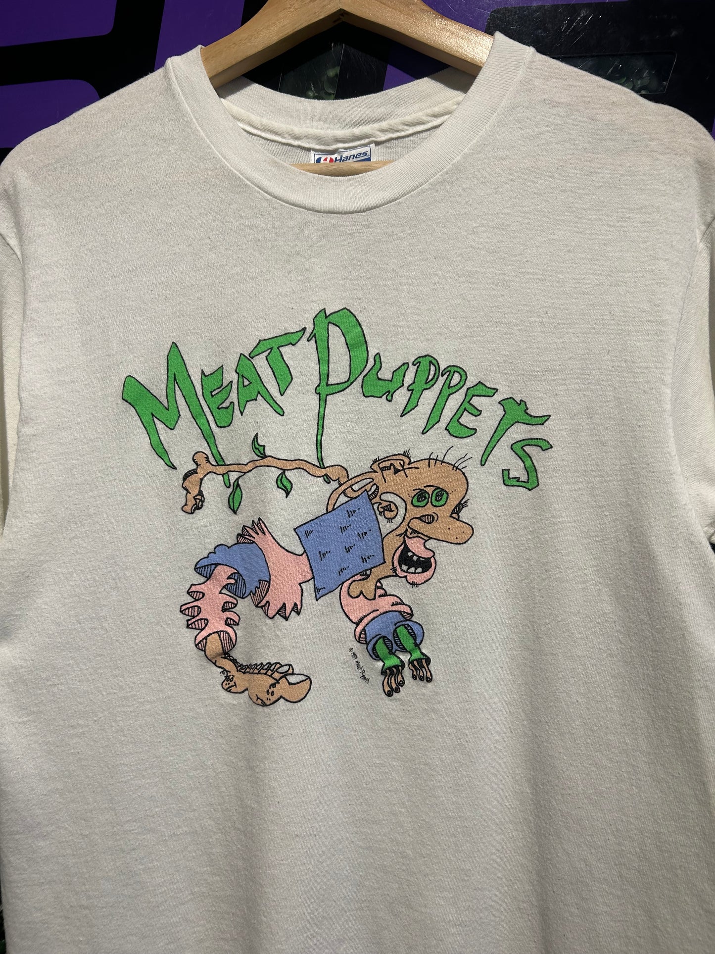 1987 Meat Puppets T-Shirt. Size Medium