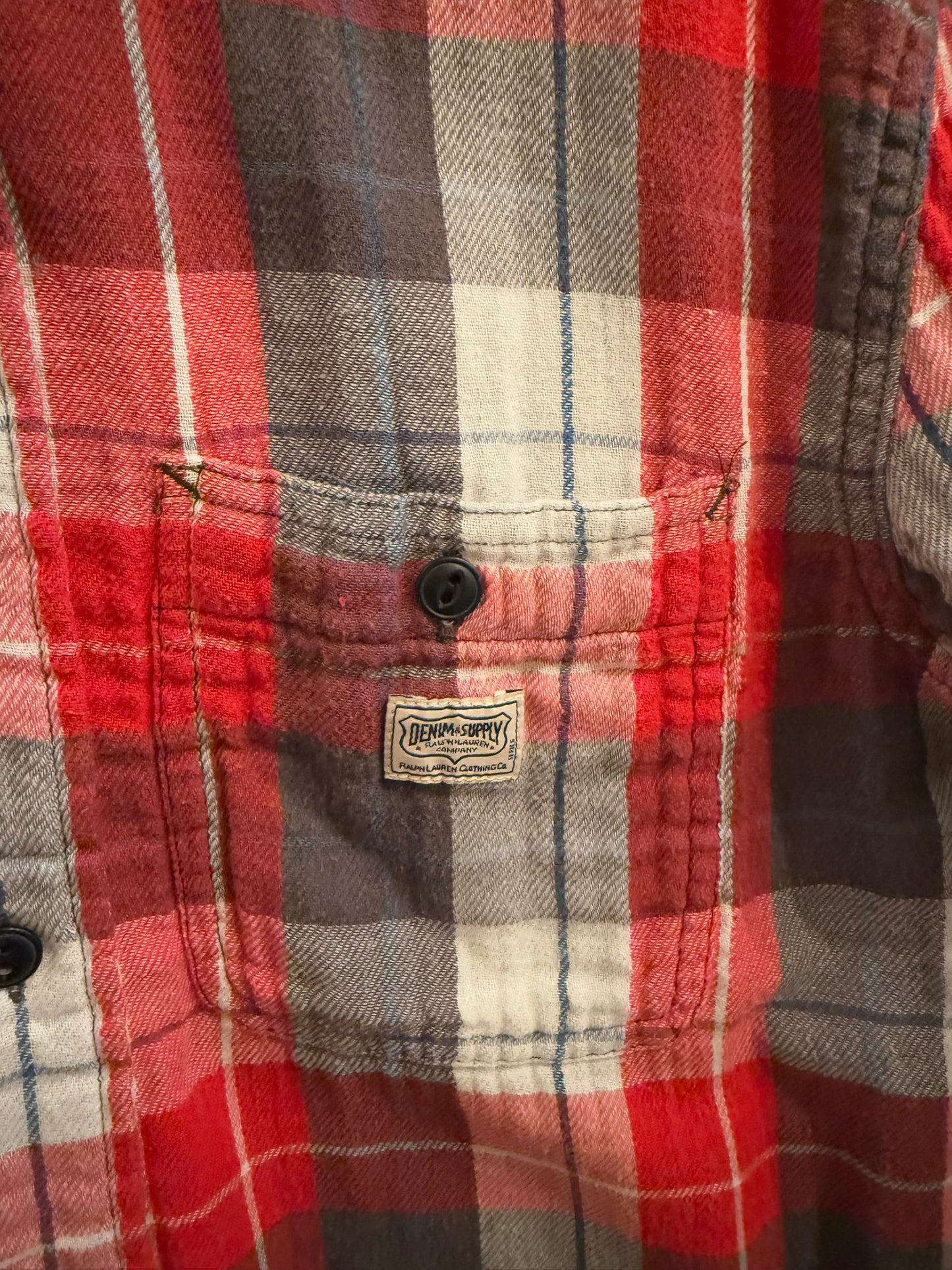 Ralph Lauren Denim and Supply Flannel Size Small