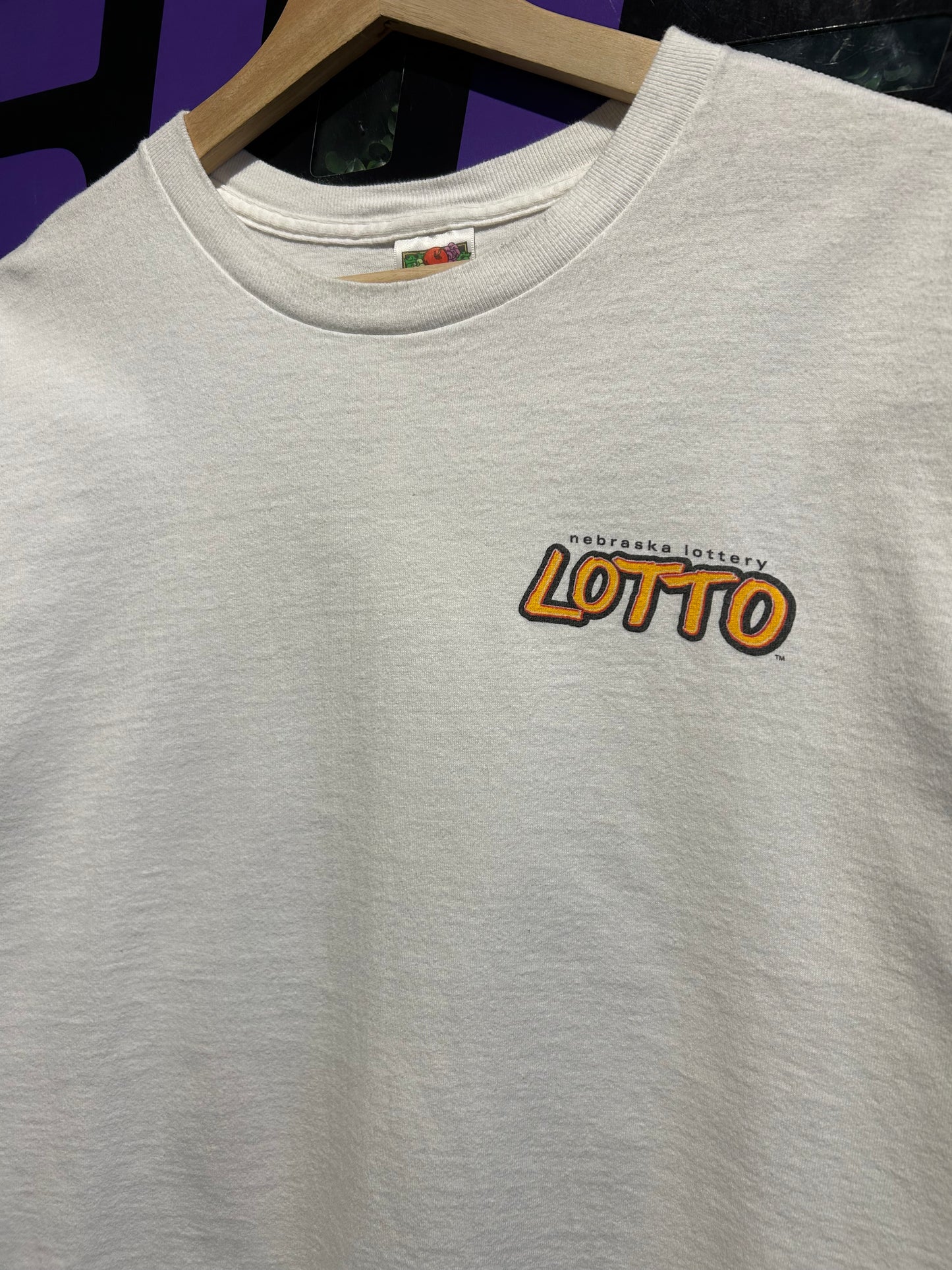 Vintage Nebraska Lottery T-Shirt. Size L/XL