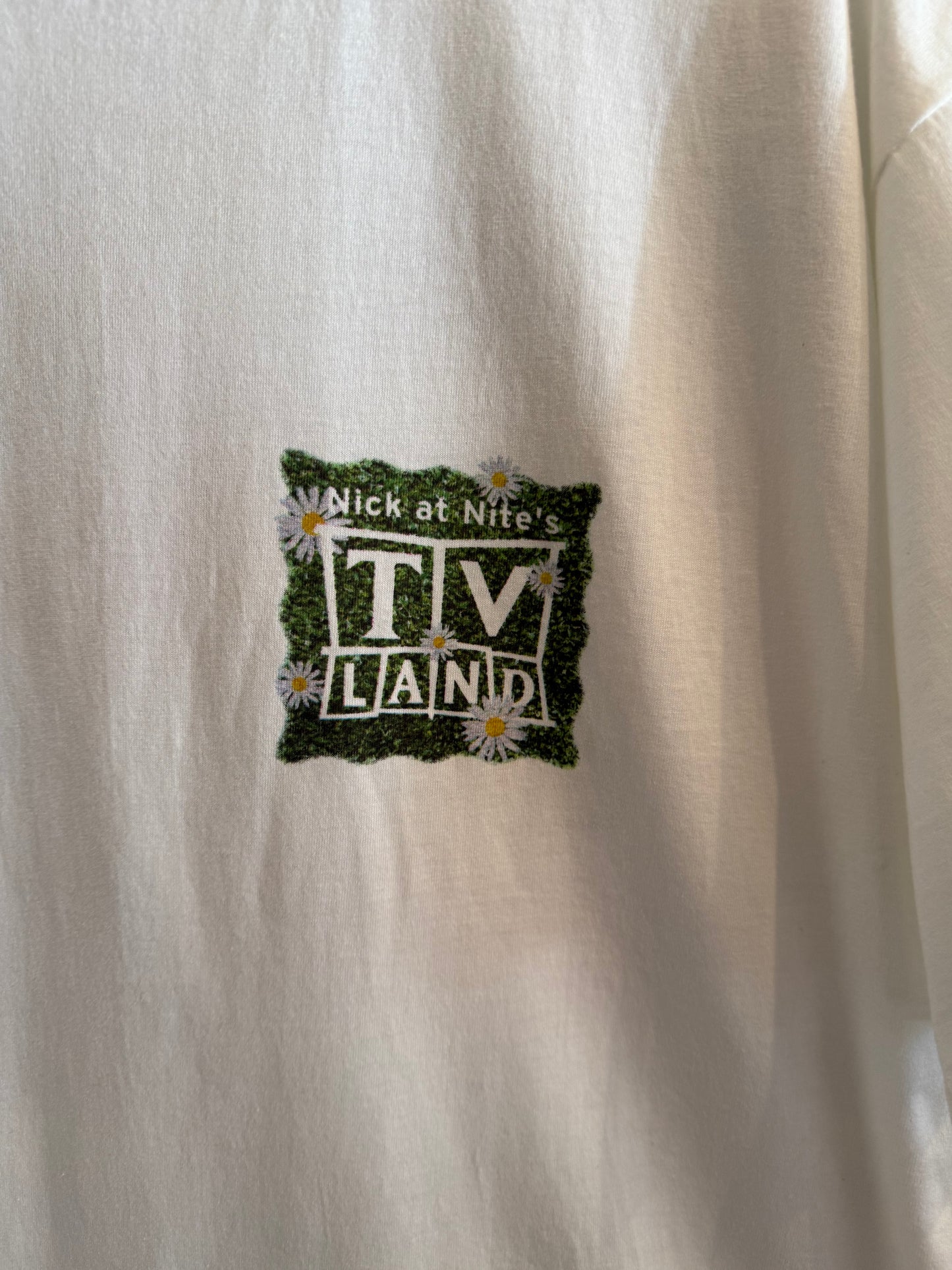 Vintage Nick At Nite TV Land Promo T-Shirt Size Large