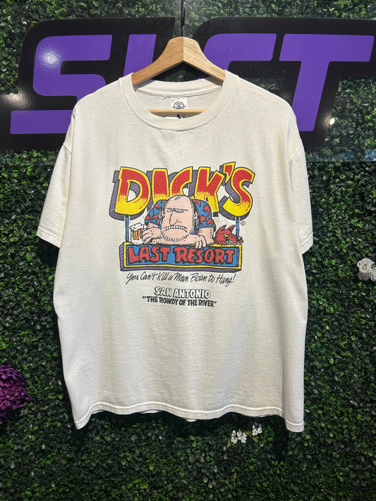 Vintage Dick’s Last Resort T-Shirt. Size Large