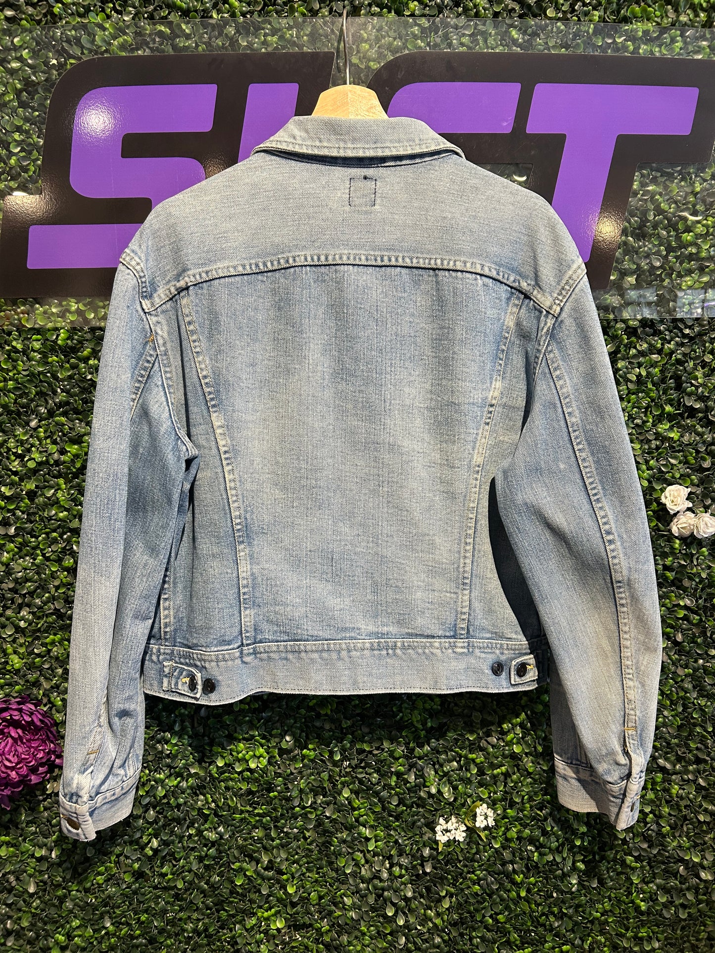 80s Lee Riders Denim Jacket. Size Medium