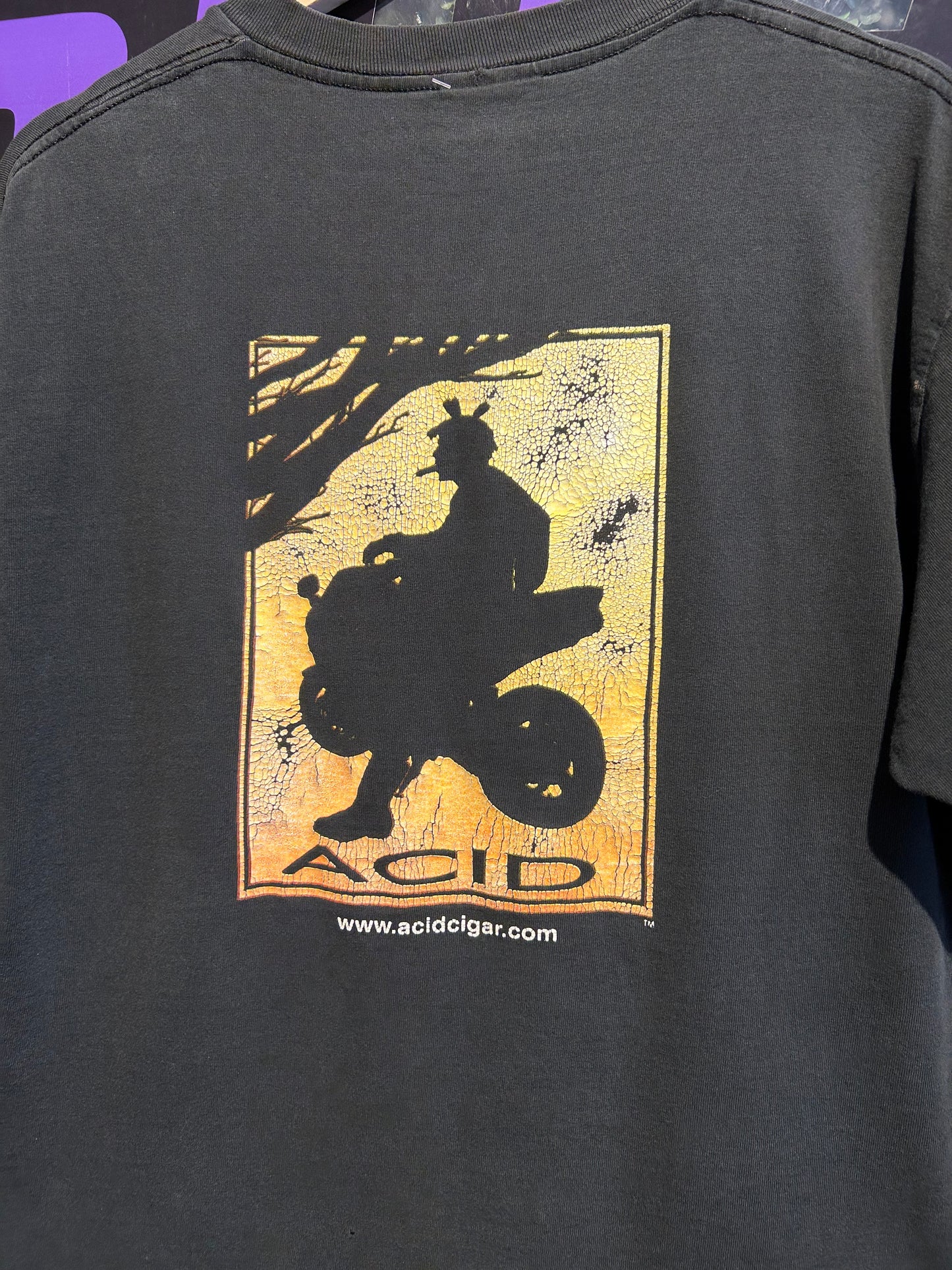 90s Acid Cigars T-Shirt. Size Large