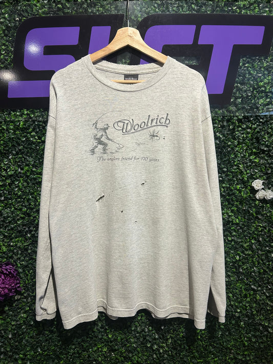 Vintage Woolrich Fishing LS Shirt. Size L/XL