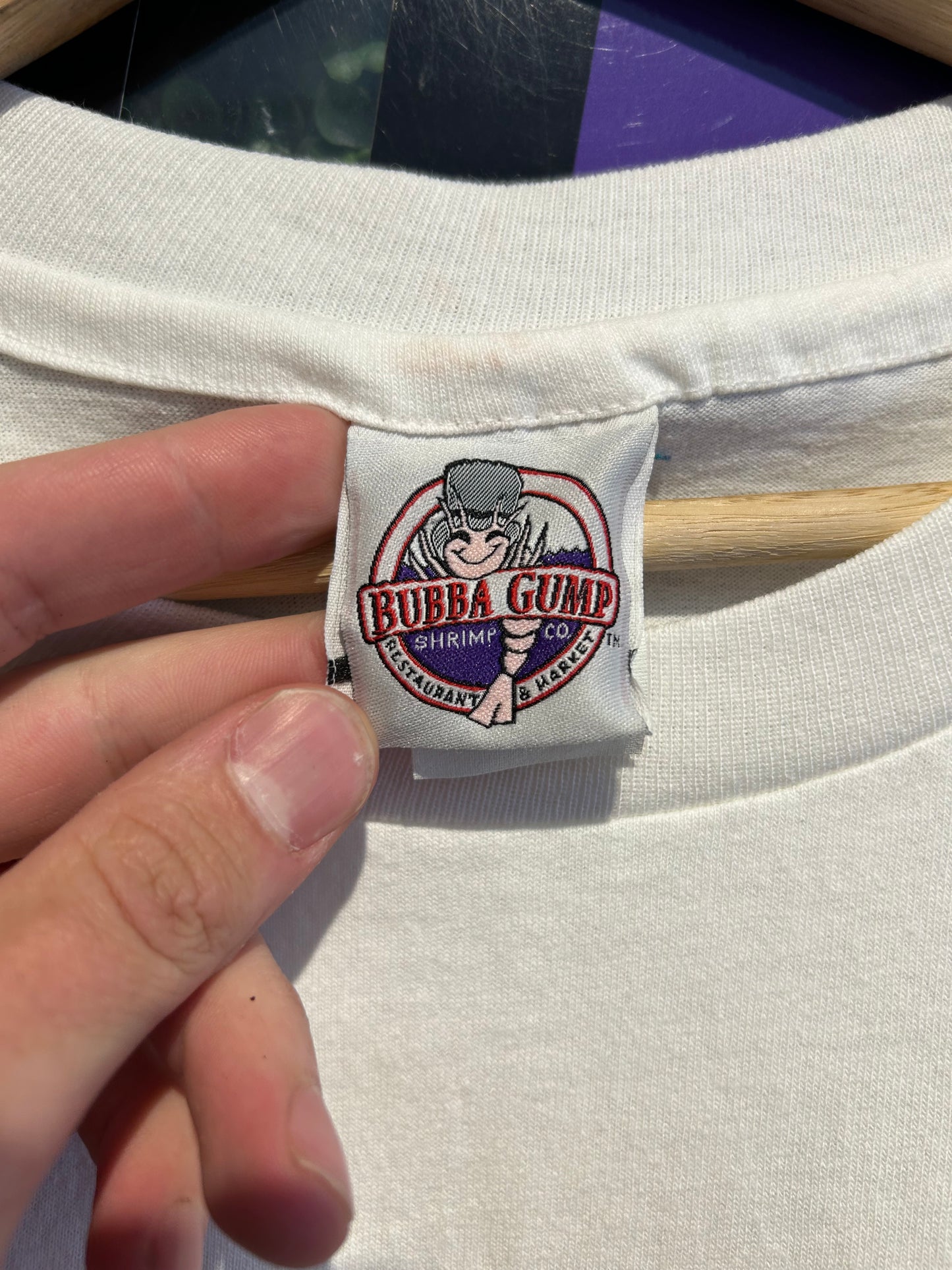 1996 Bubba Gump Shrimp Forrest Gump “Stupid Is As Stupid Does” T-Shirt. Size XXL