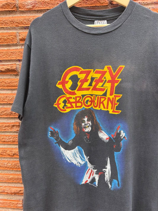 1981 Ozzy Osbourne Diary Of A Madman T-Shirt. Size Large