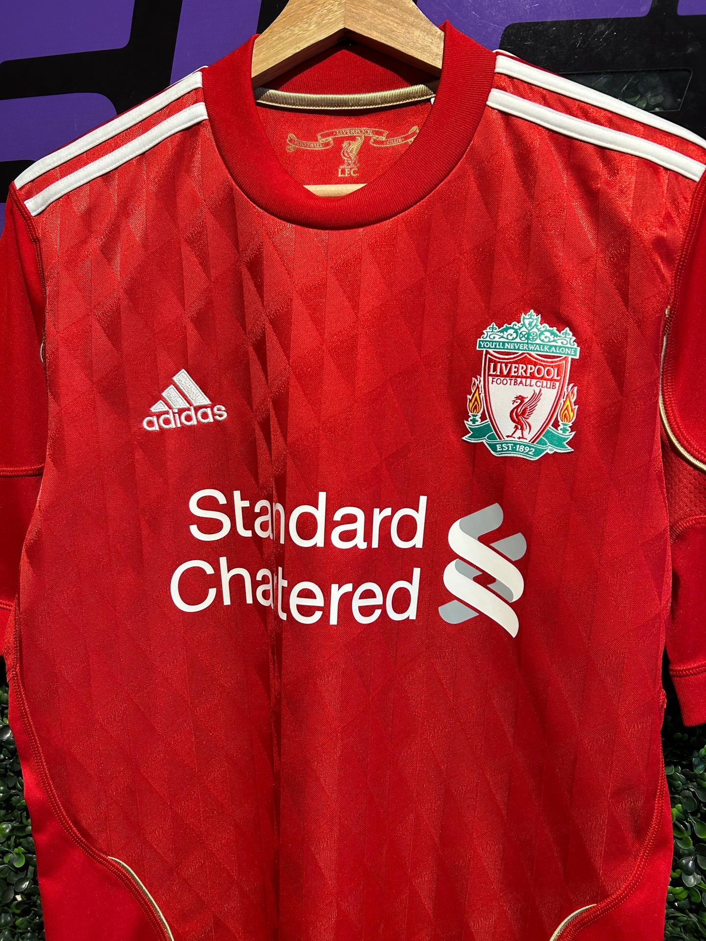 2010 Liverpool Adidas Jersey. Size S/M