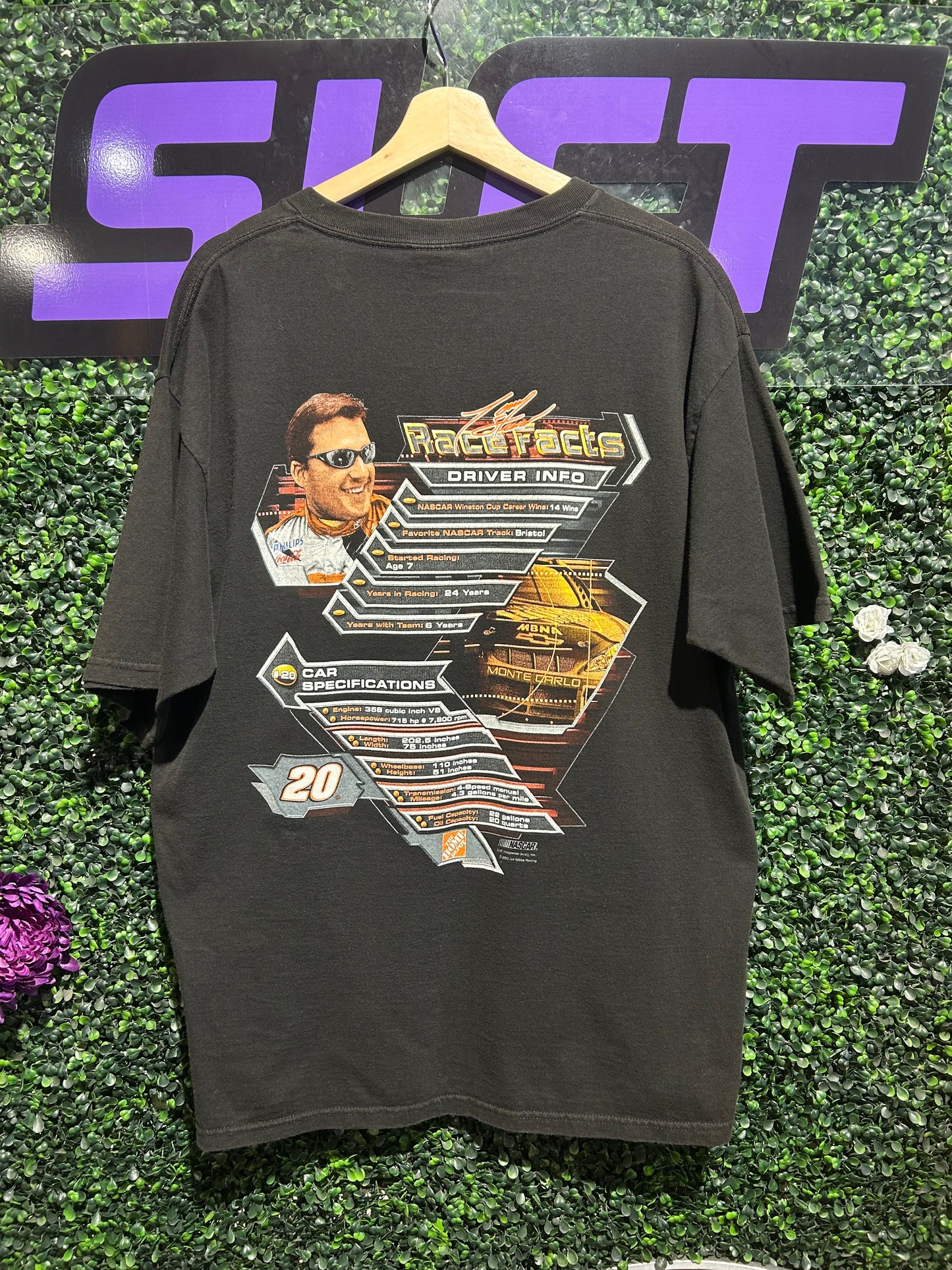 2003 NASCAR Tony Stewart T-Shirt. Size XL