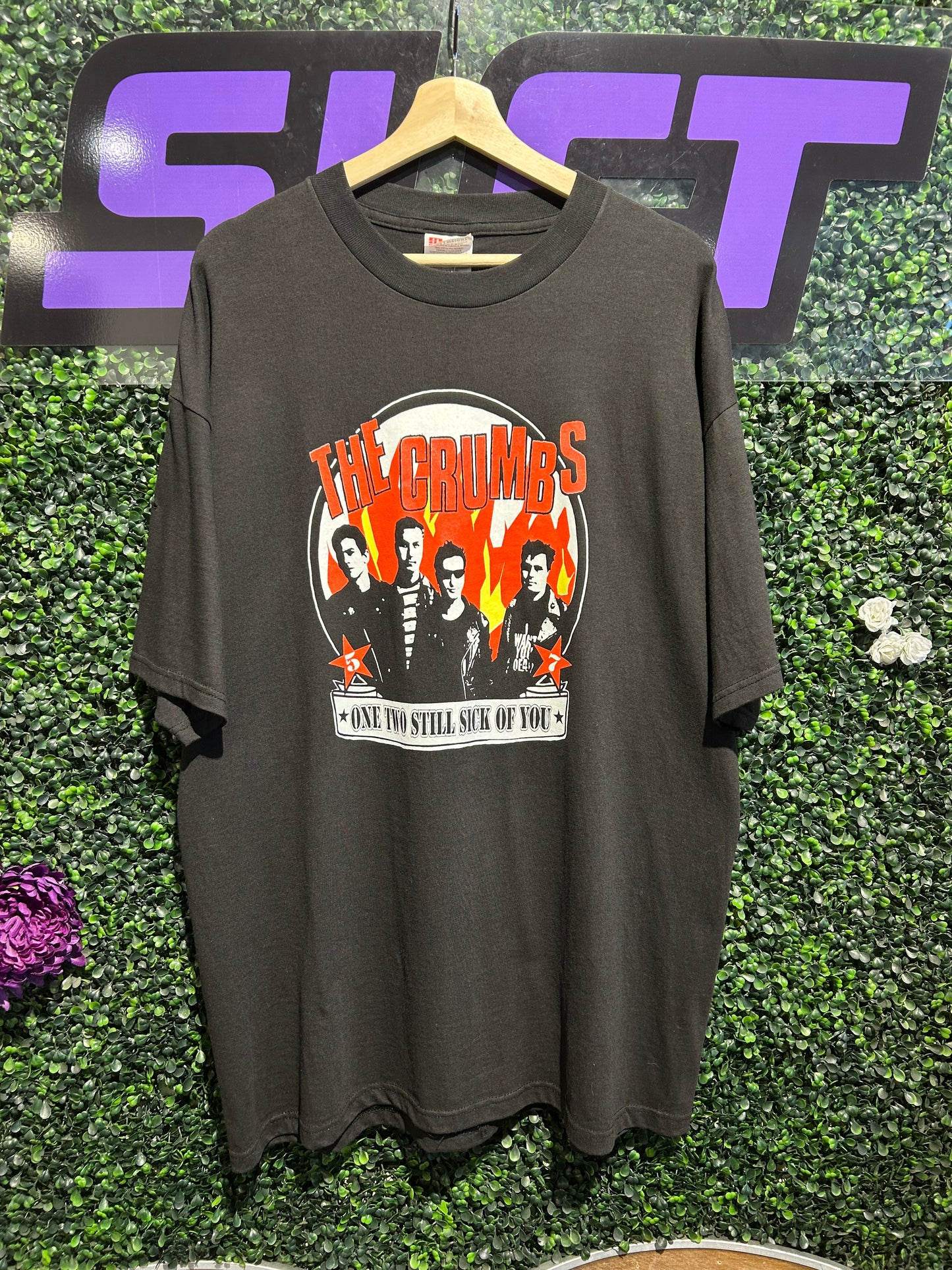 90s The Crumbs Lookout Records T-Shirt. Size XL (NWT)
