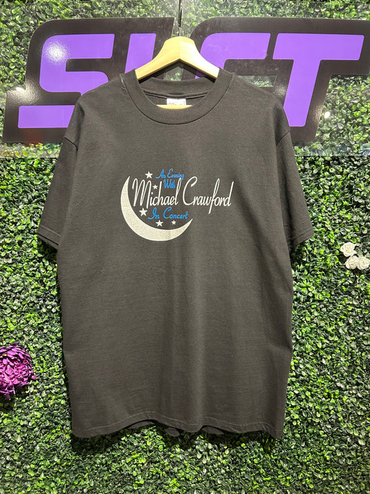 90s An Evening With Michael Crawford In Concert T-Shirt. Size XL