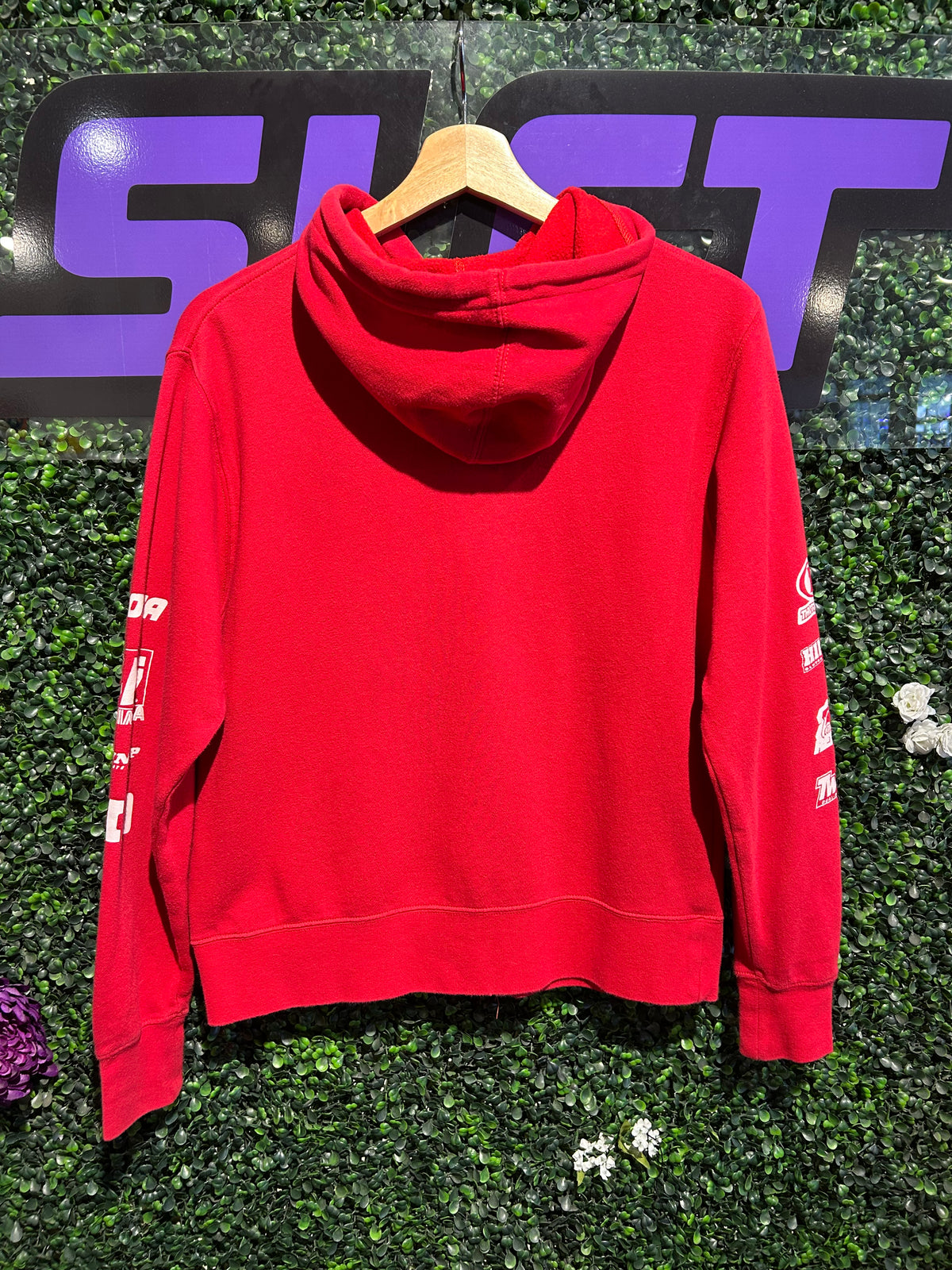 00s Honda Racing Zip-Up Hoodie. Size Small