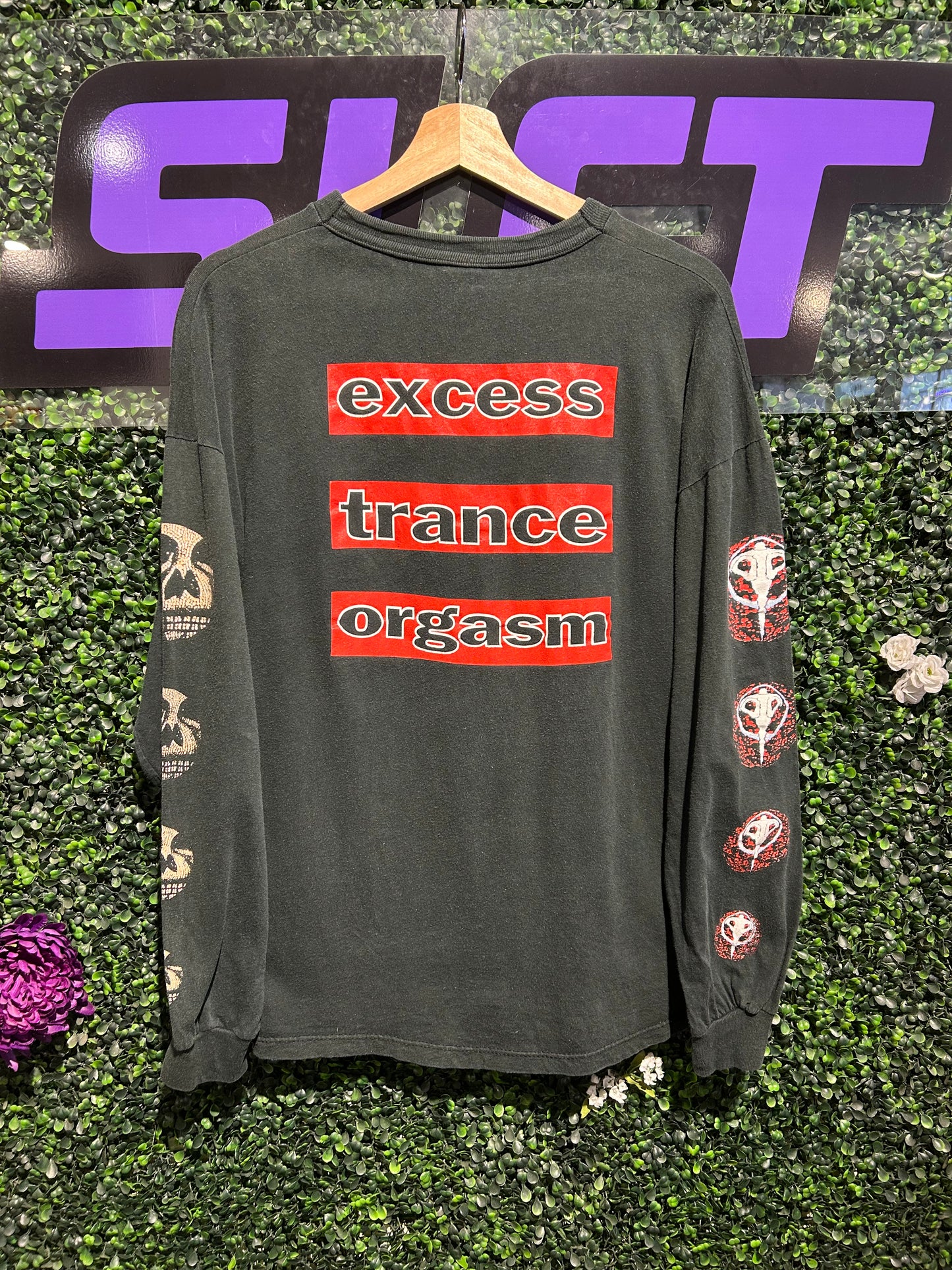 Vintage Treponem Pal Excess & Overdrive LS Shirt. Size L/XL