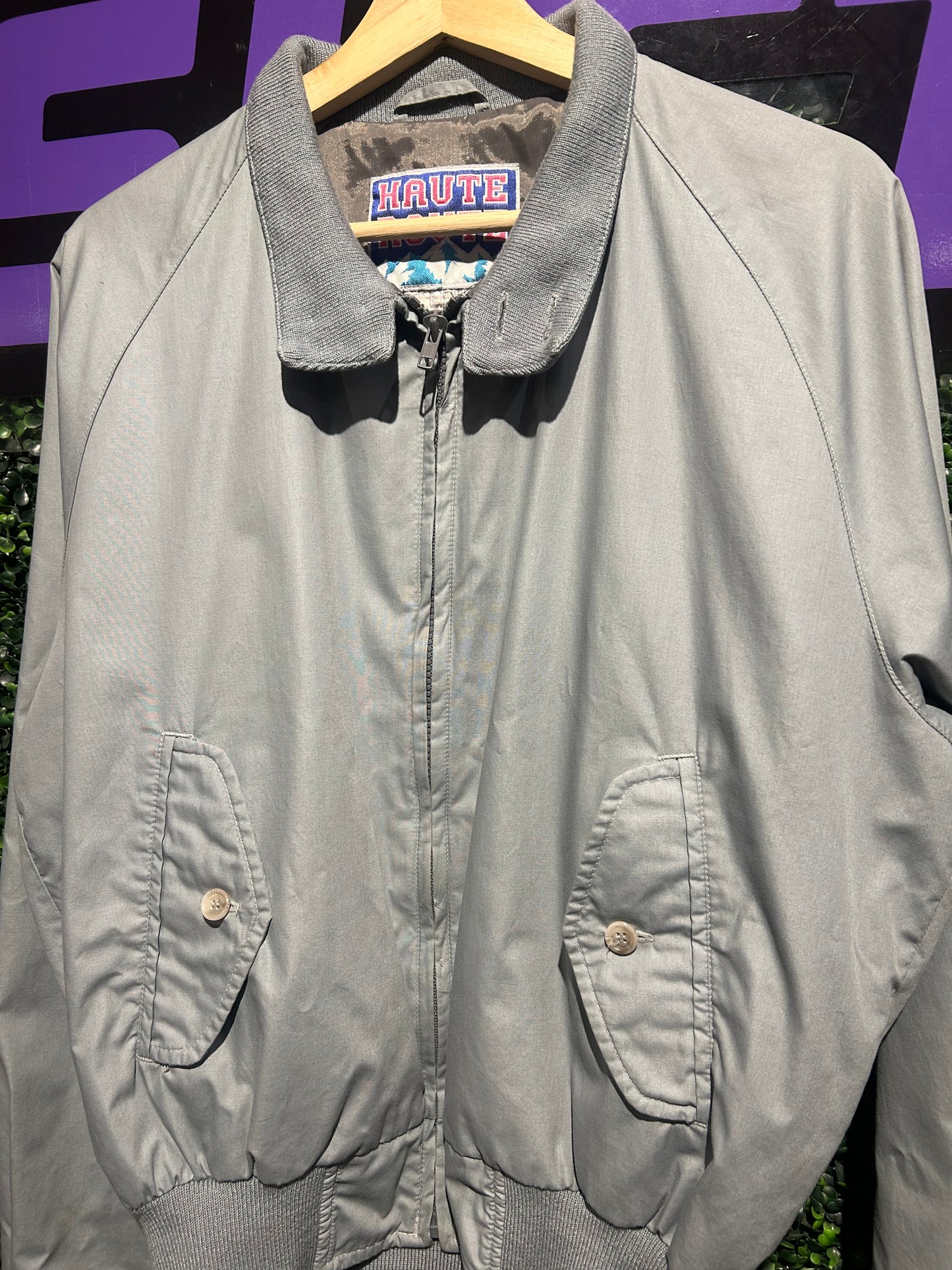 Vintage Haute Route Zip-Up Jacket. Size Medium