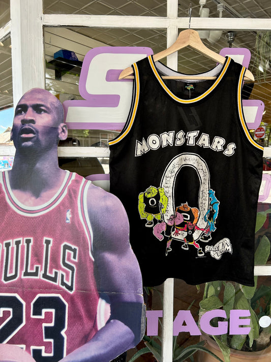 1996 Space Jam Monstars Basketball Jersey. Size Large