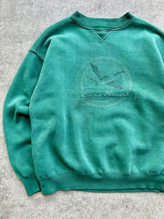 90s Eddie Bauer Crewneck. Size Large