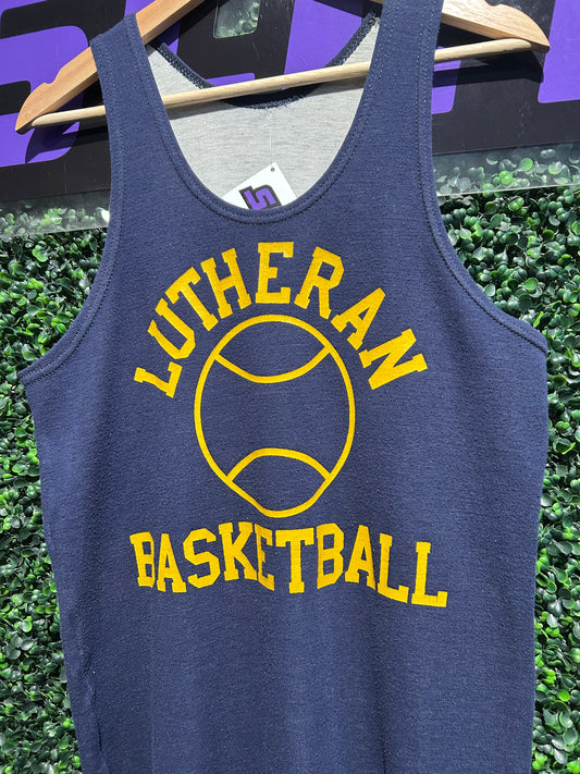 70s Lutheran High School Russell Practice Jersey. Size Large