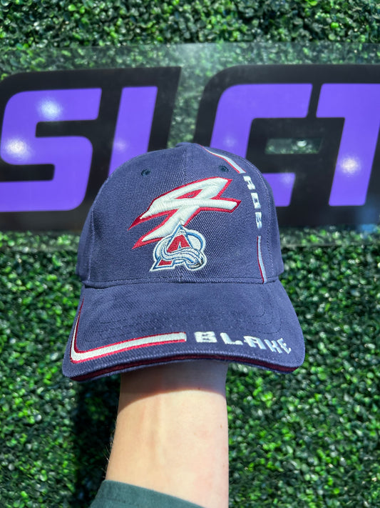 Vintage Colorado Avalanche #4 Rob Blake Hat