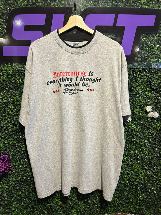 Vintage Intercourse Pennsylvania T-Shirt. Size XL
