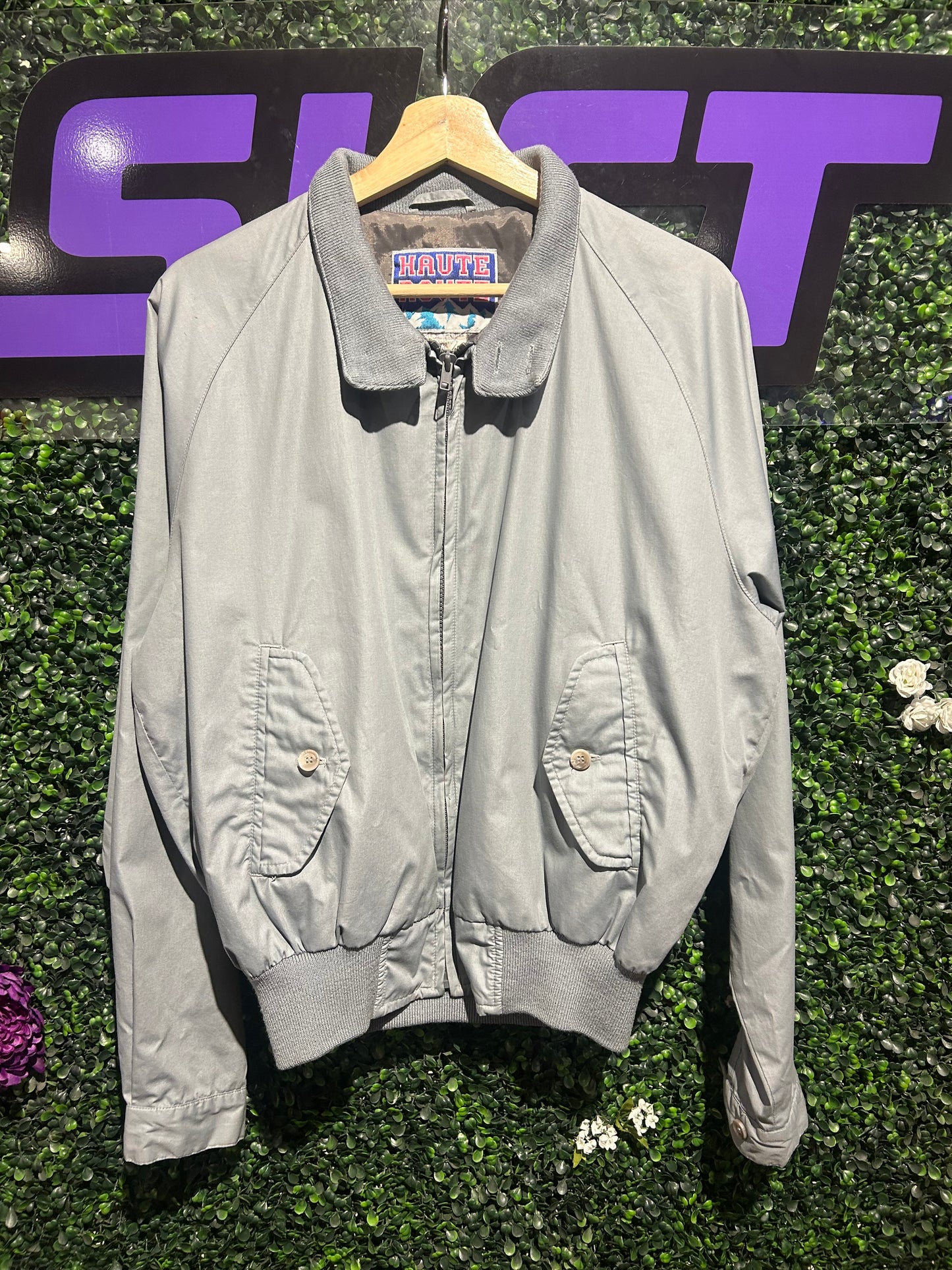 Vintage Haute Route Zip-Up Jacket. Size Medium