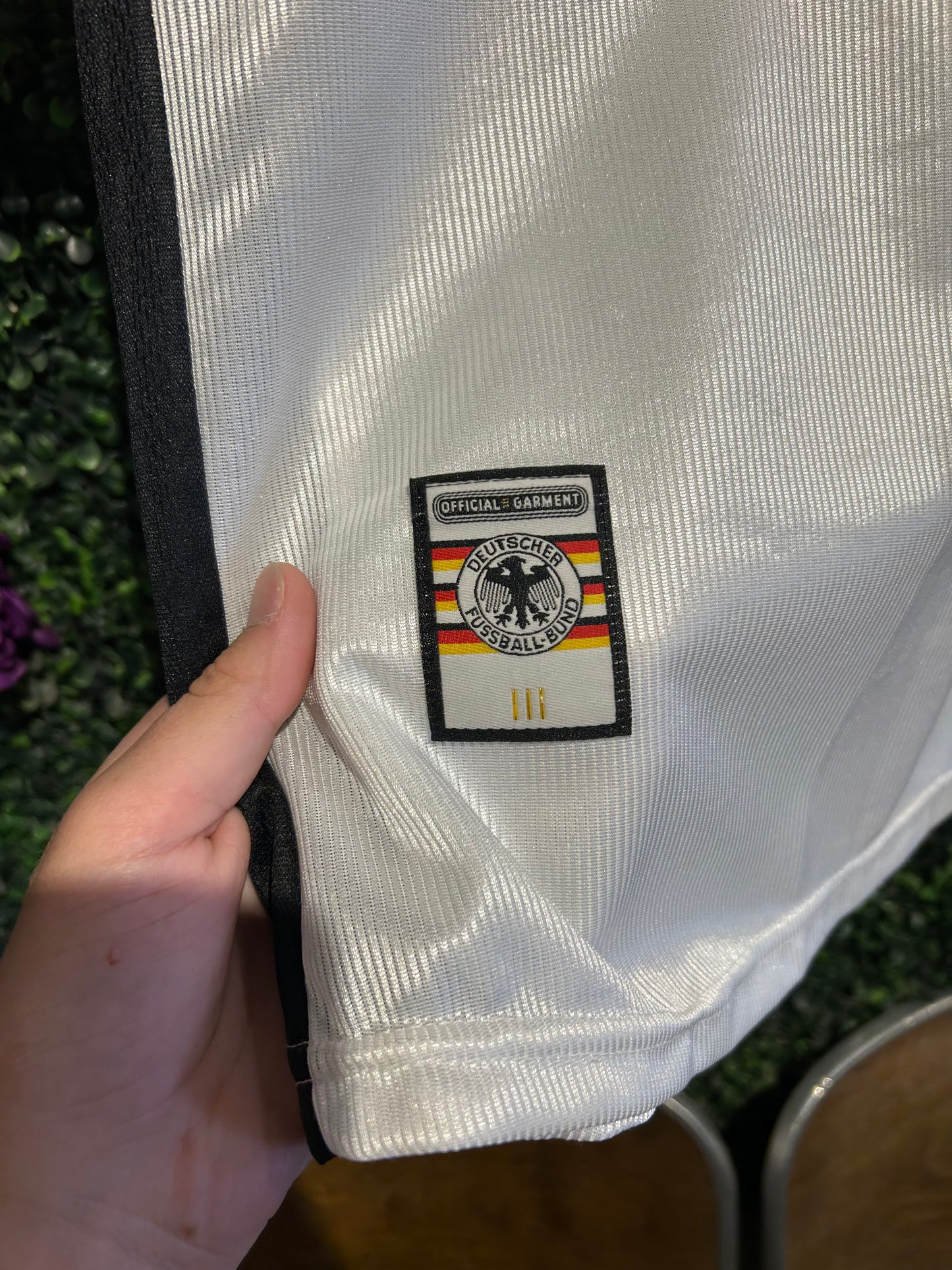 1998-2000 German National Team Adidas Jersey. Size M/L